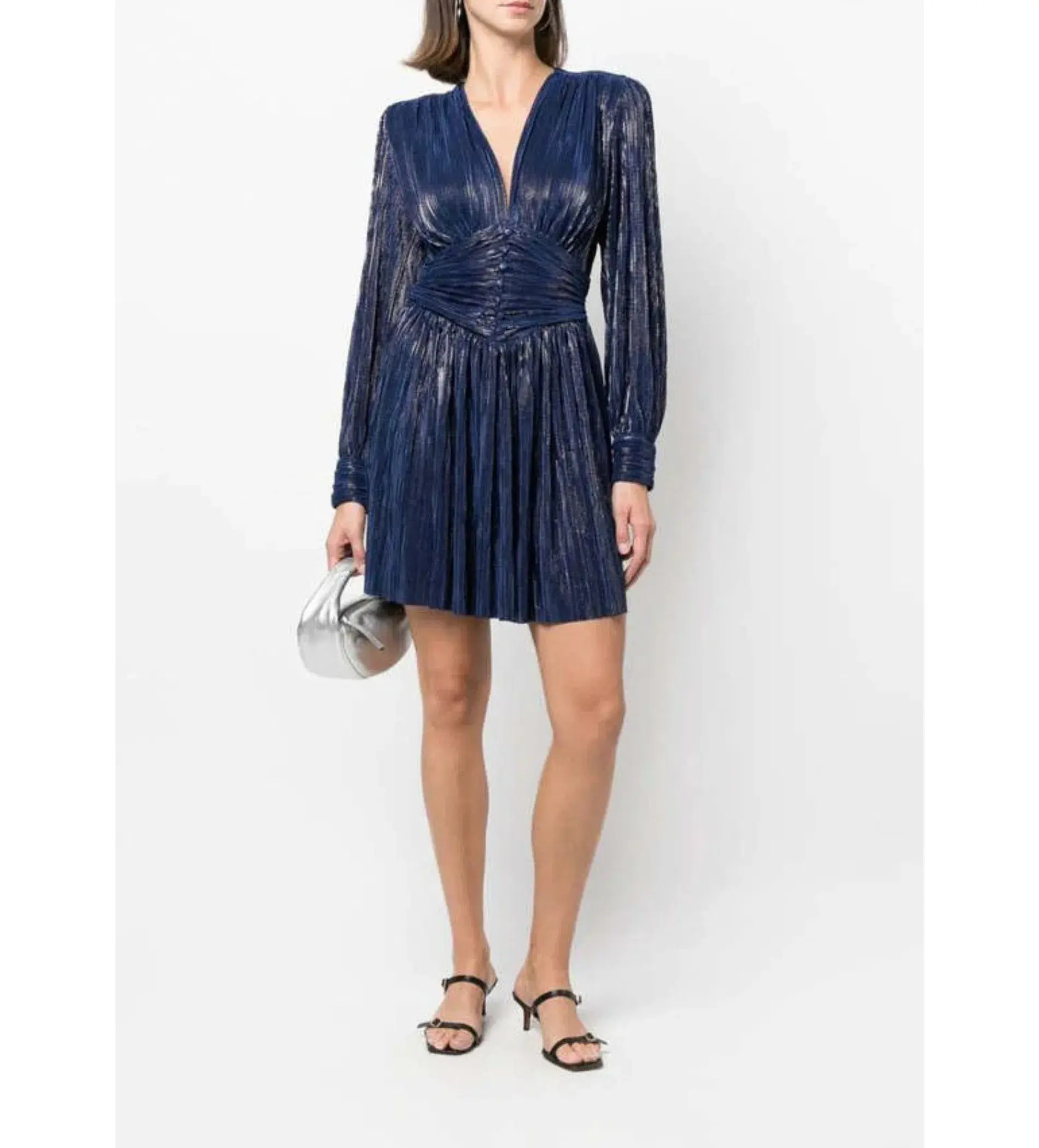 Sabina Musayev Shaya Mini Dress Blue Size S/AU 8 -New with tags – Buy - Image 1