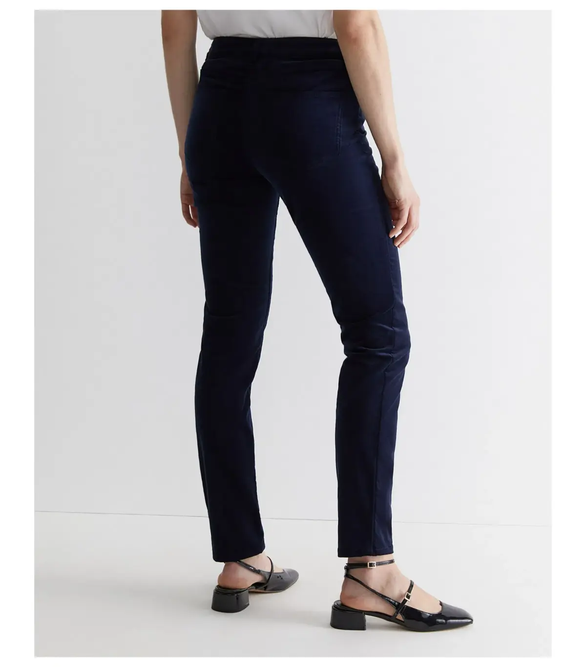 Sportscraft Cleo Velvet Pant Navy Size 14/L - Image 4