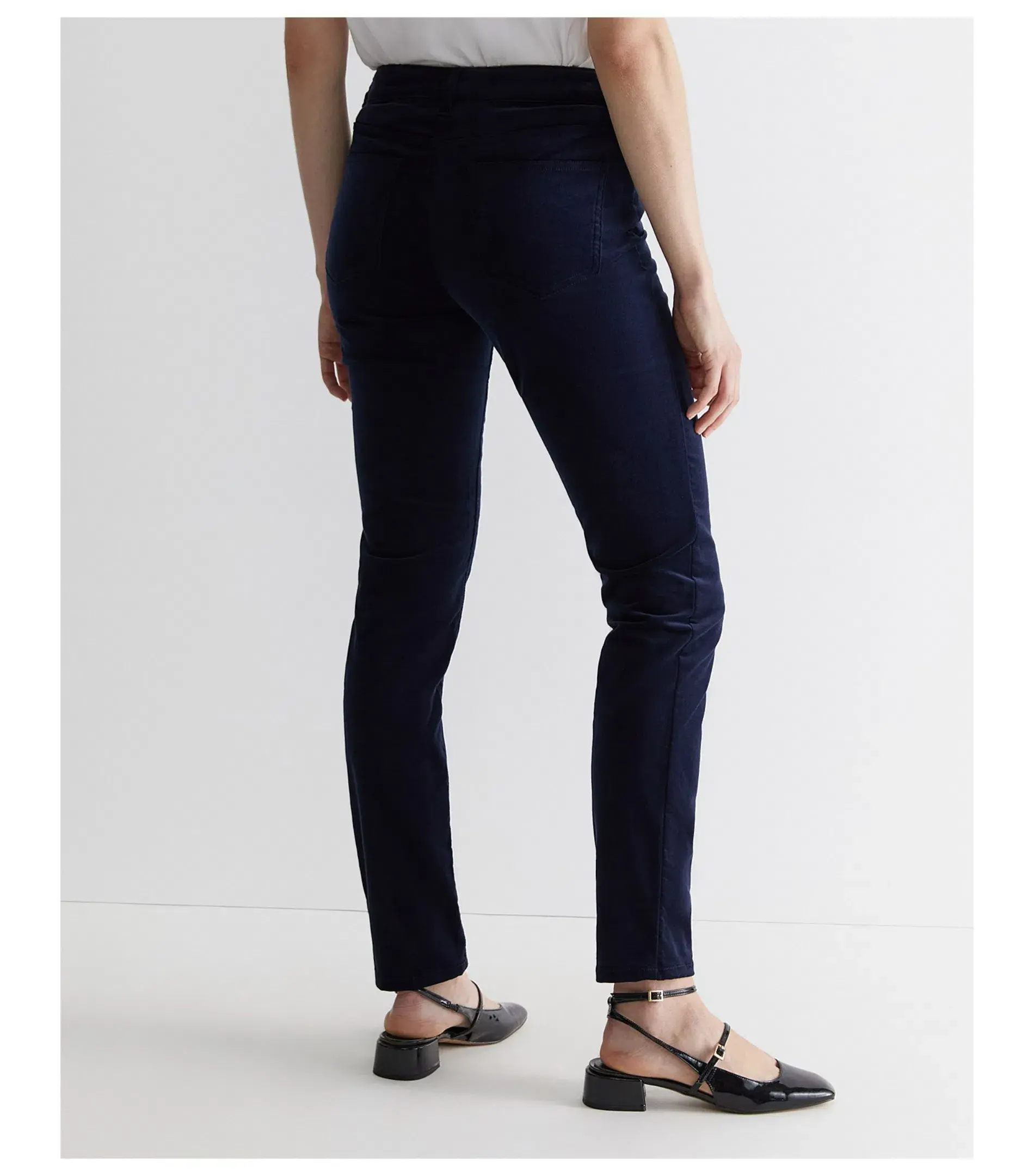 Sportscraft Cleo Velvet Pant Navy Size 14/L - Image 4