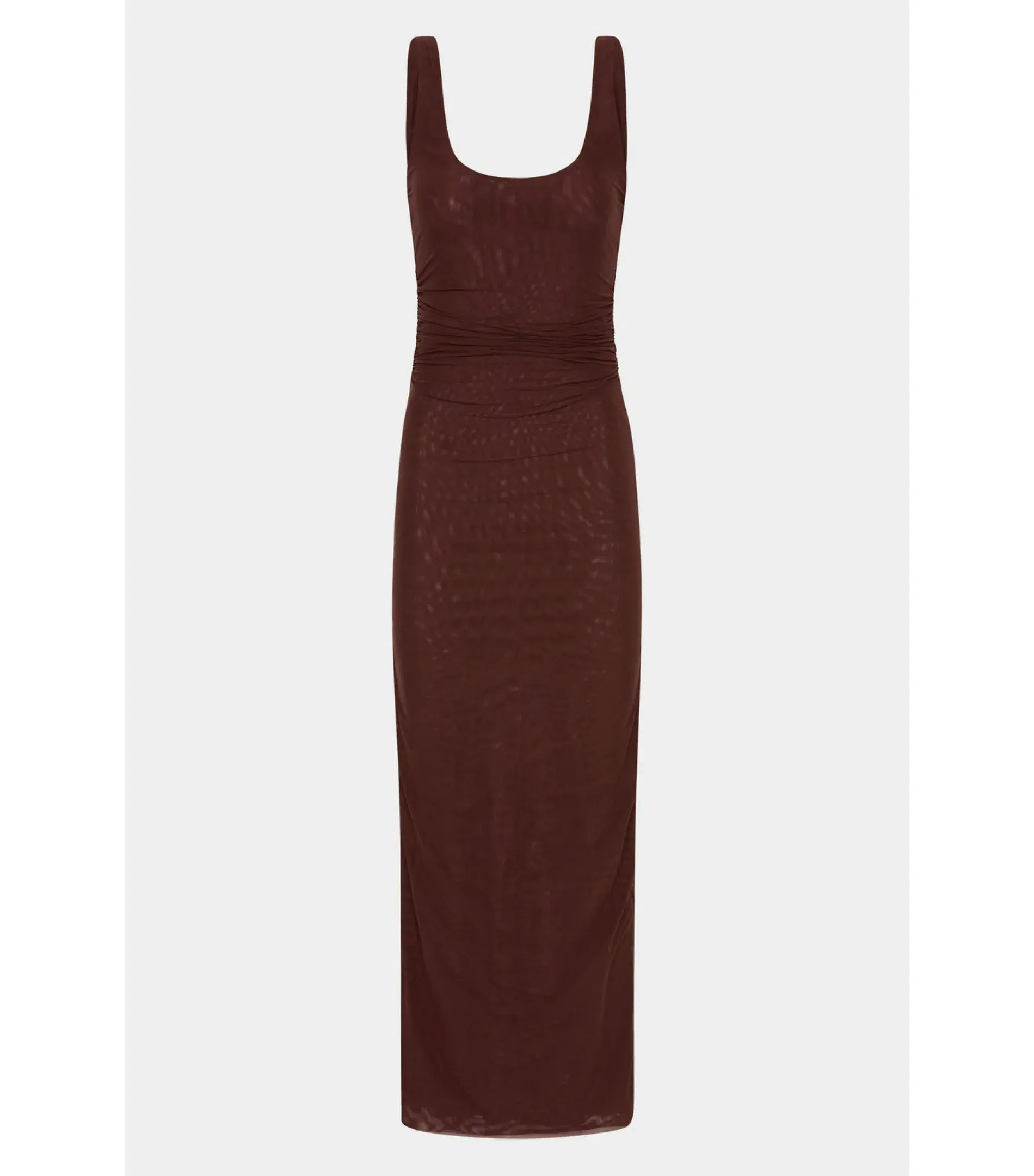 Sir the Label Jacques Twist Midi Dress Espresso Brown Size 2 / AU 10 - Image 4