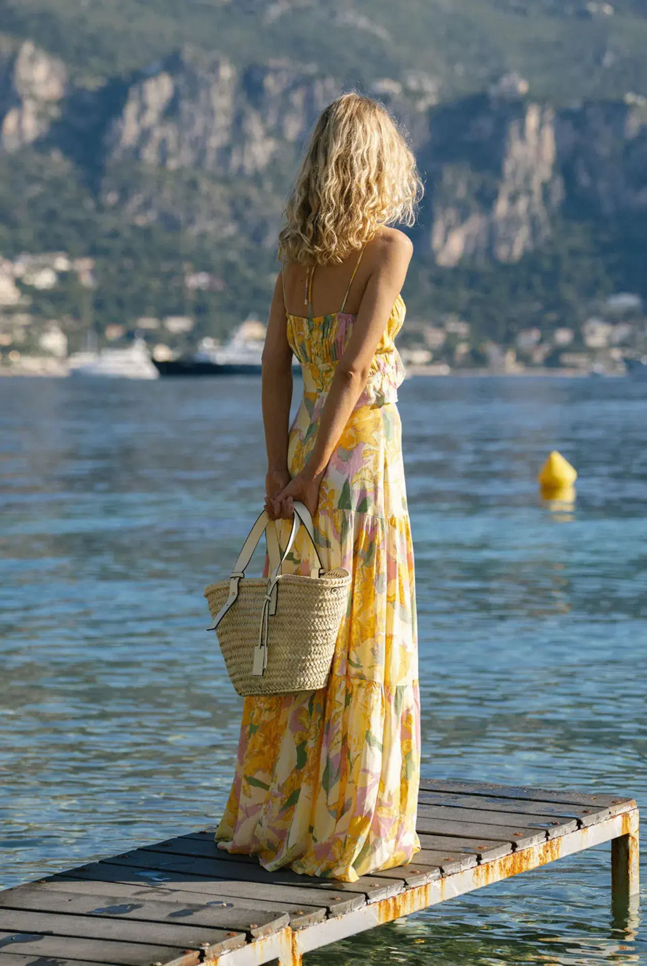 Sabo Skirt Calabria Halter Maxi Dress in Scout Floral Size S AU 8 - Image 3
