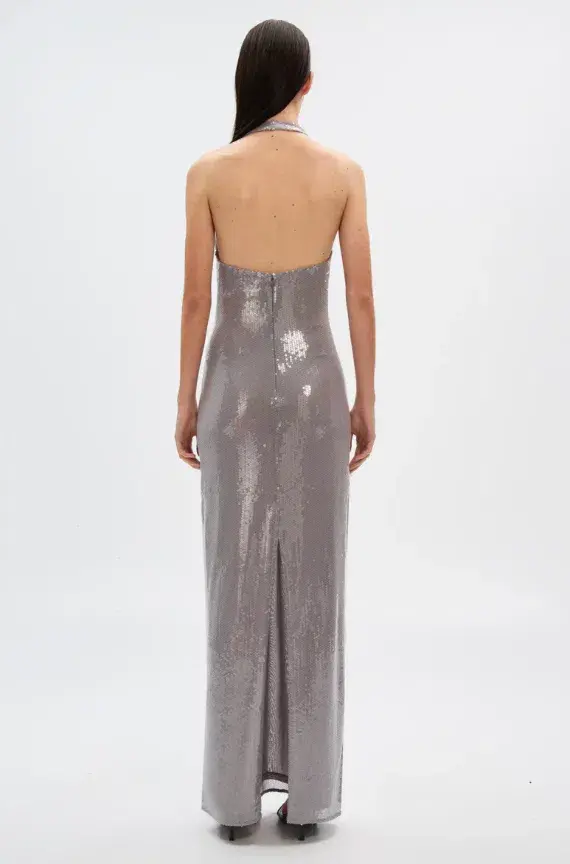 Misha Alusia Sequin Maxi Dress Size 8  for rent on The Volte - main image