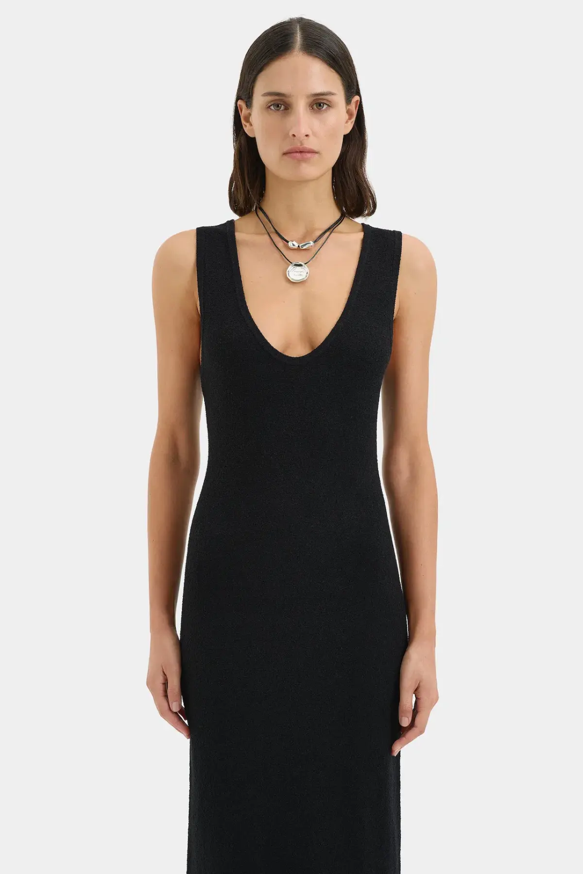 Sir the Label Chiara Scoop Neck Maxi Dress Black Size 2 / AU 10 - Image 5