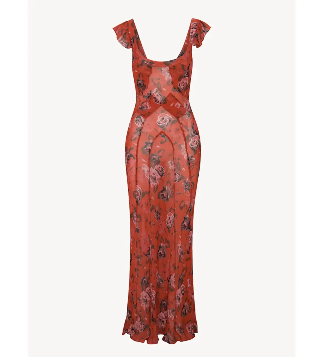 Realisation Par Lila Maxi Dress in Rosa Size AU 8  for rent on The Volte - main image