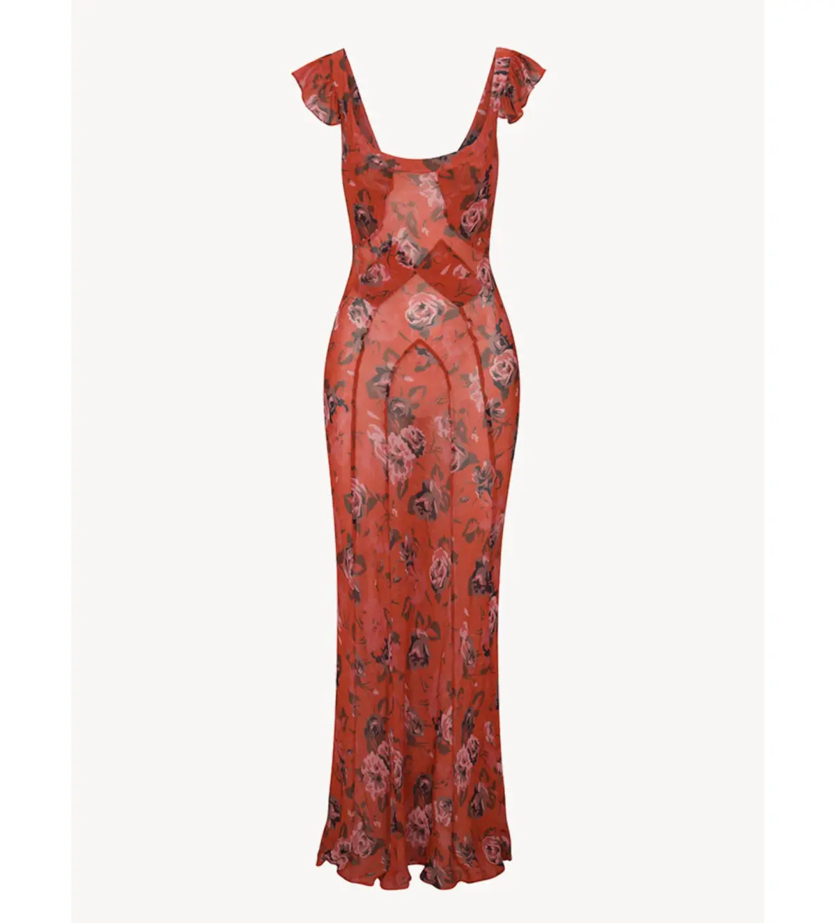 Realisation Par Lila Maxi Dress in Rosa Size AU 8  - Image 5