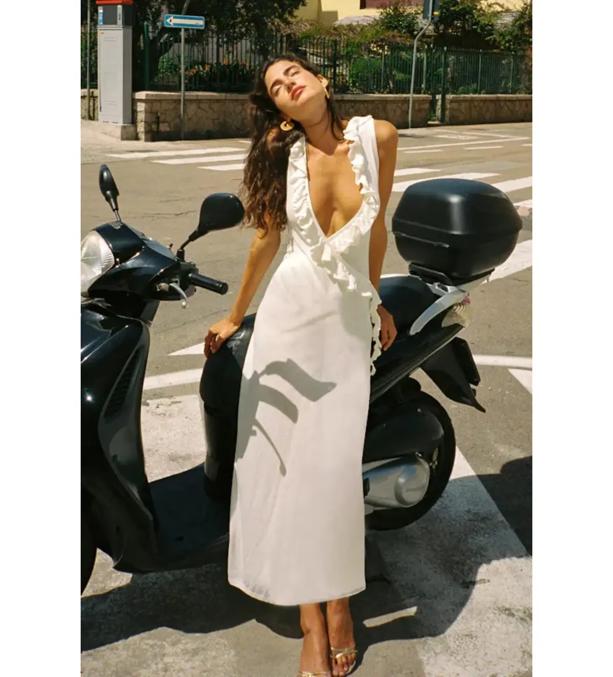 Asta Resort Antonella Maxi Dress Blanca Size AU 8 - Image 1