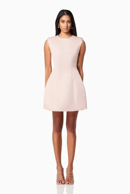 Elliatt Pop Dress Blush Mini Dress Size AU 10 - Image 1