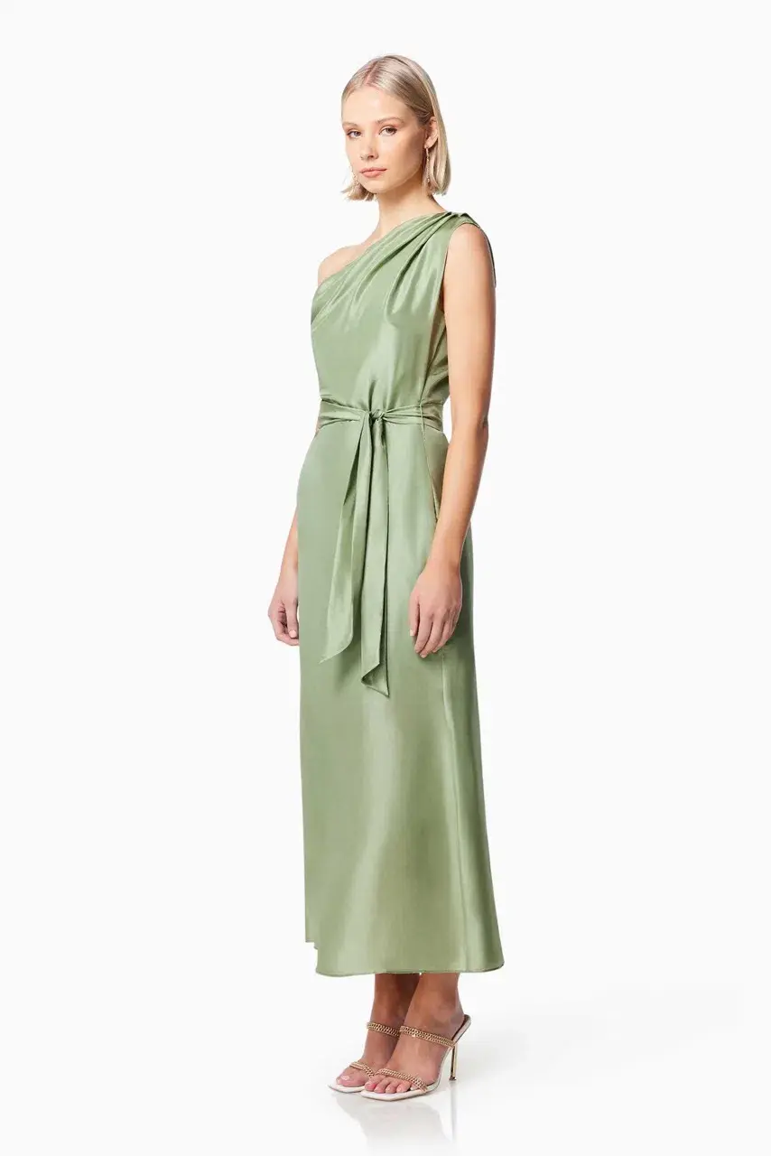Elliat Finesse Dress Sage Size 8 for rent on The Volte - main image