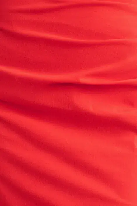 Shona Joy Campbell Off Shoulder Bubble Maxi Dress Goji Size AU 12 - Image 8