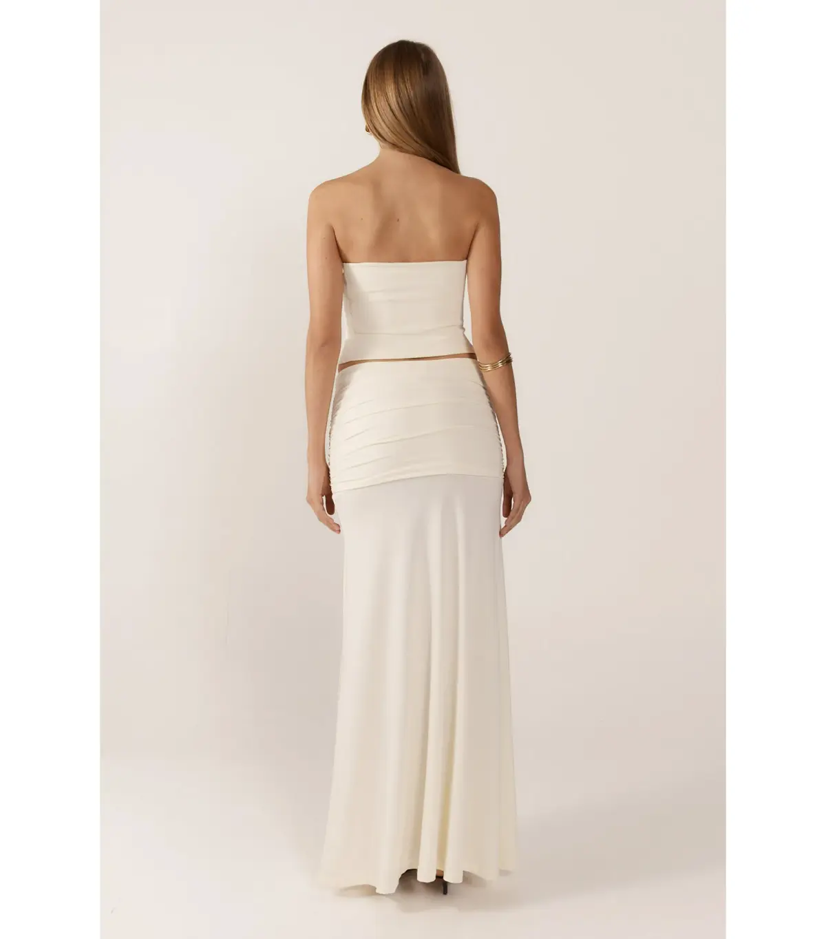 Ance Gria Jude Top and Skirt Set in Ivory Size XS AU 6 - Image 2