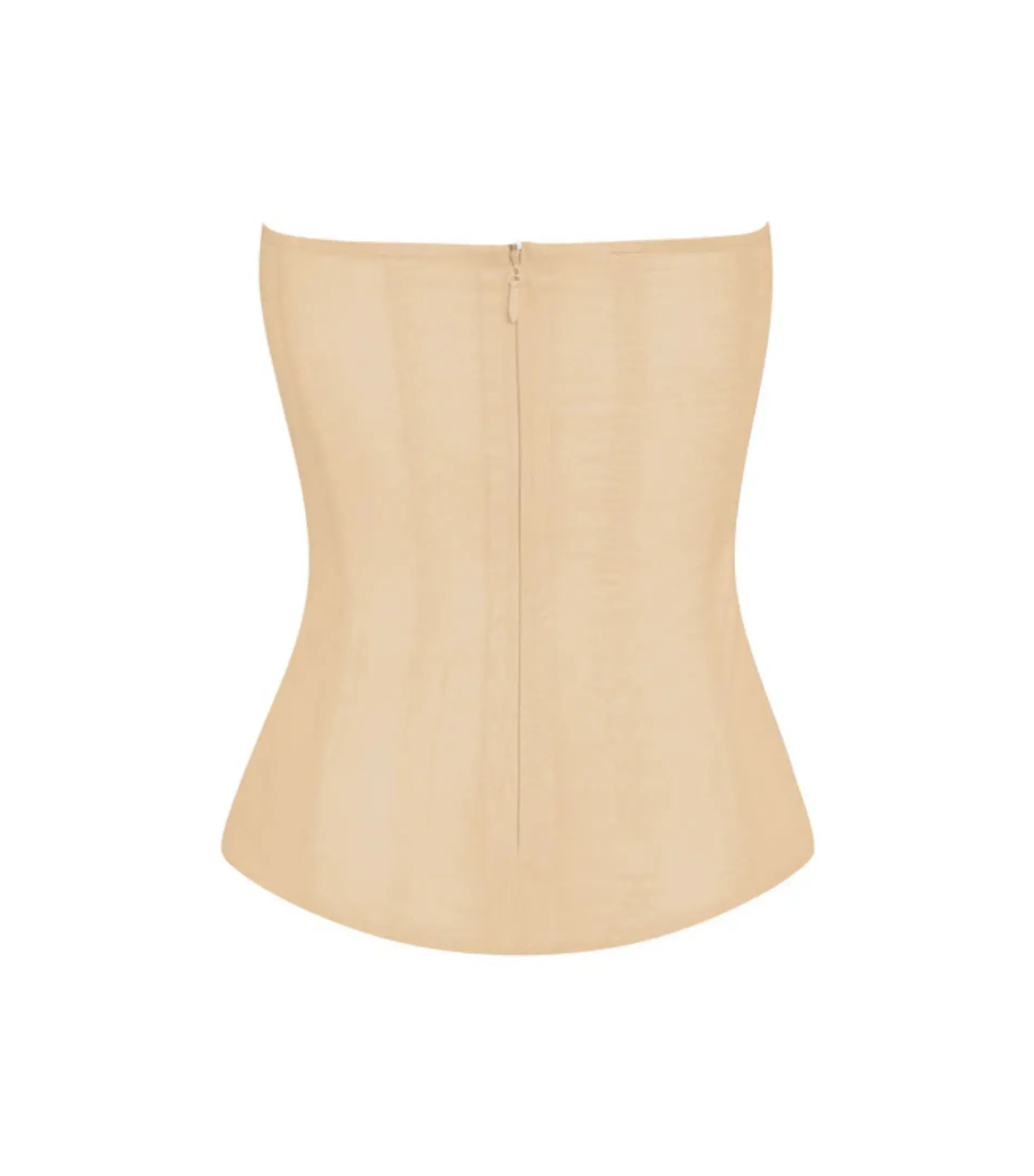 Leau Muse Mesh Corset Top Tan Size XS / AU 6 - Image 4