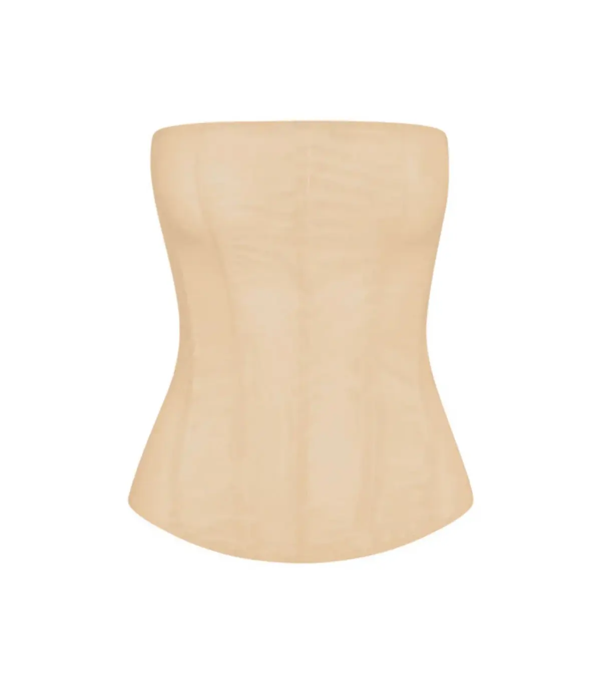 Leau Muse Mesh Corset Top Tan Size S / AU 8 - Image 3