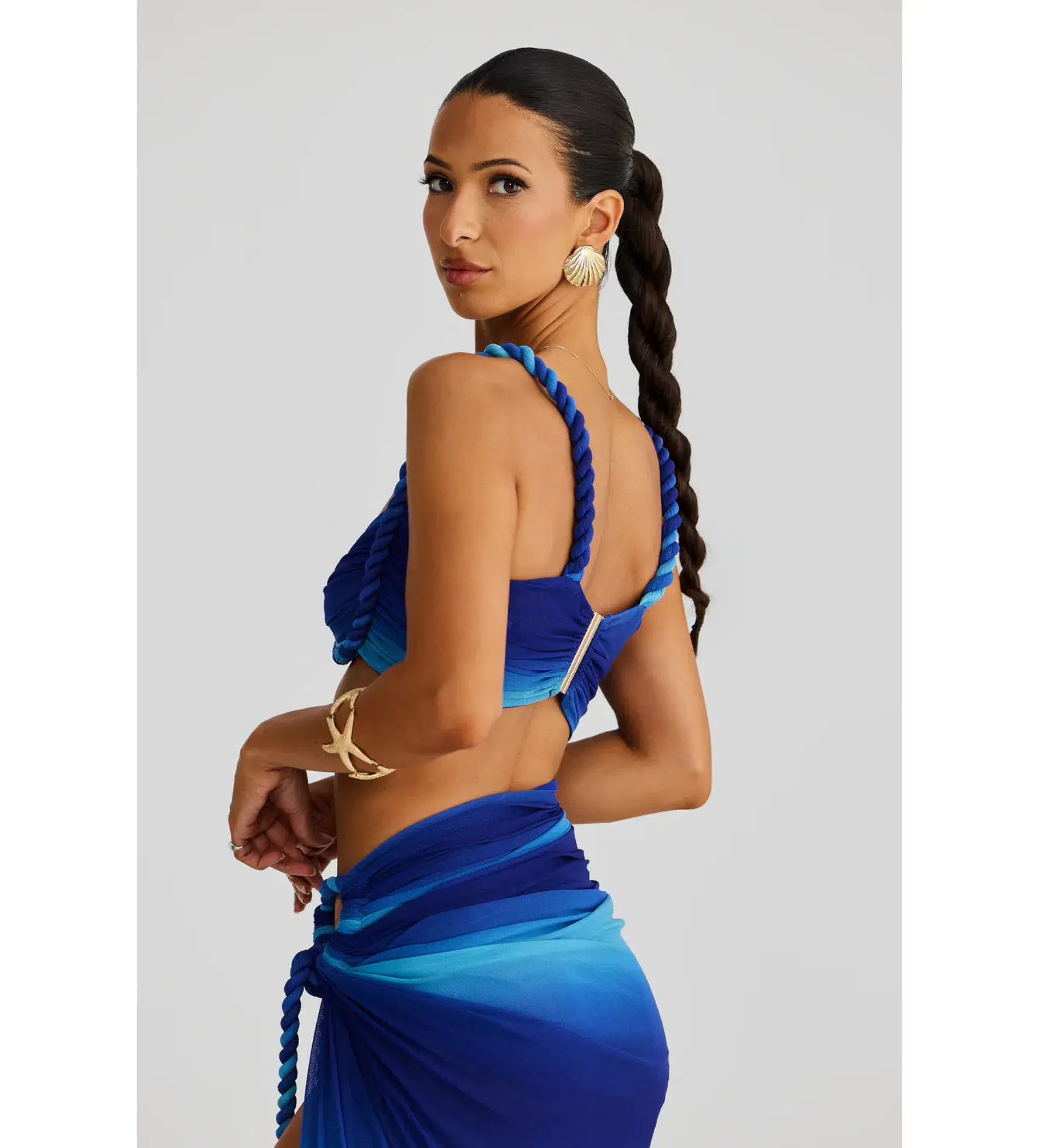 Melani The Label Ahria Set Blue Ombre Size 8 - Image 4