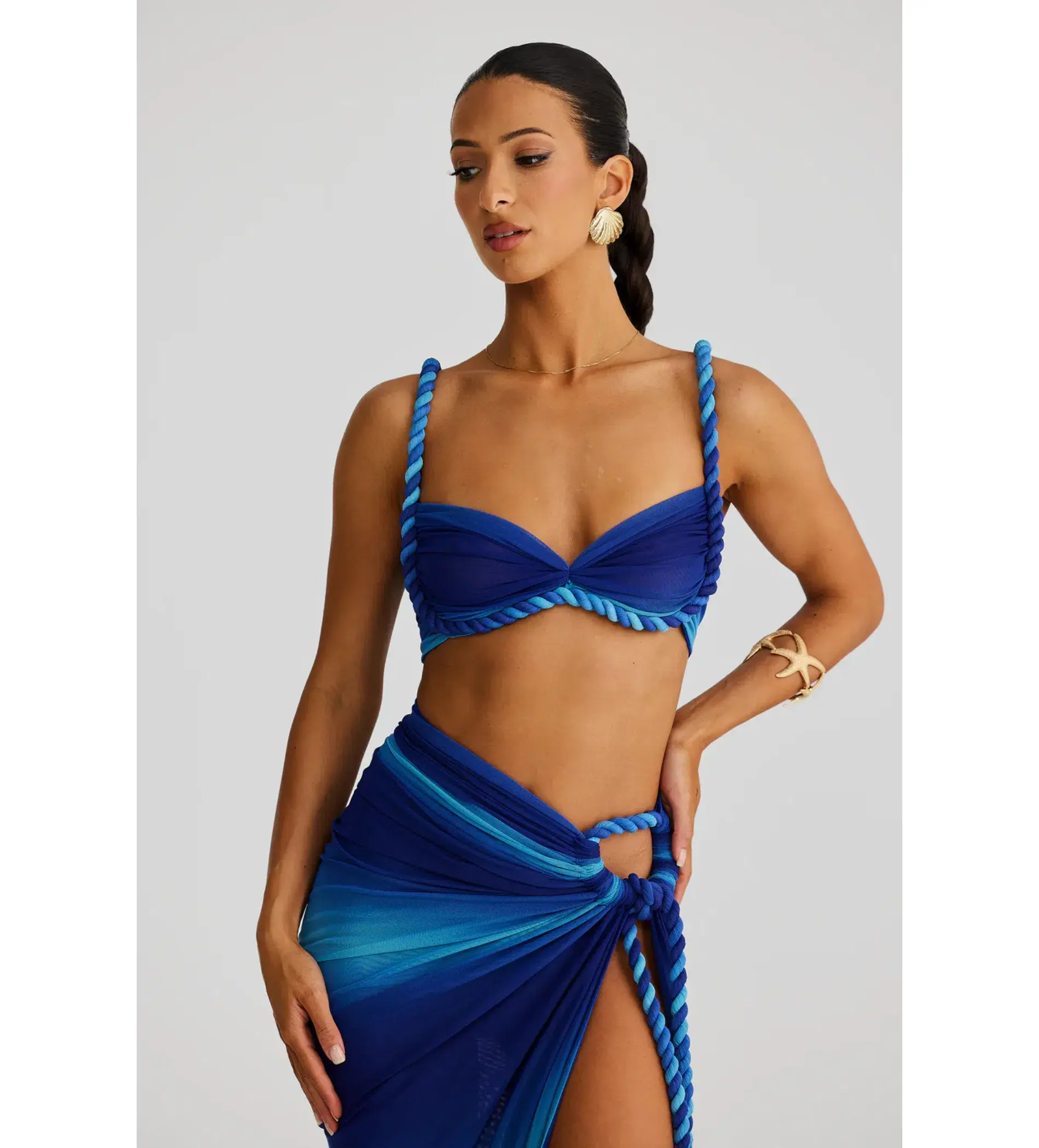Melani The Label Ahria Set Blue Ombre Size 8 - Image 3