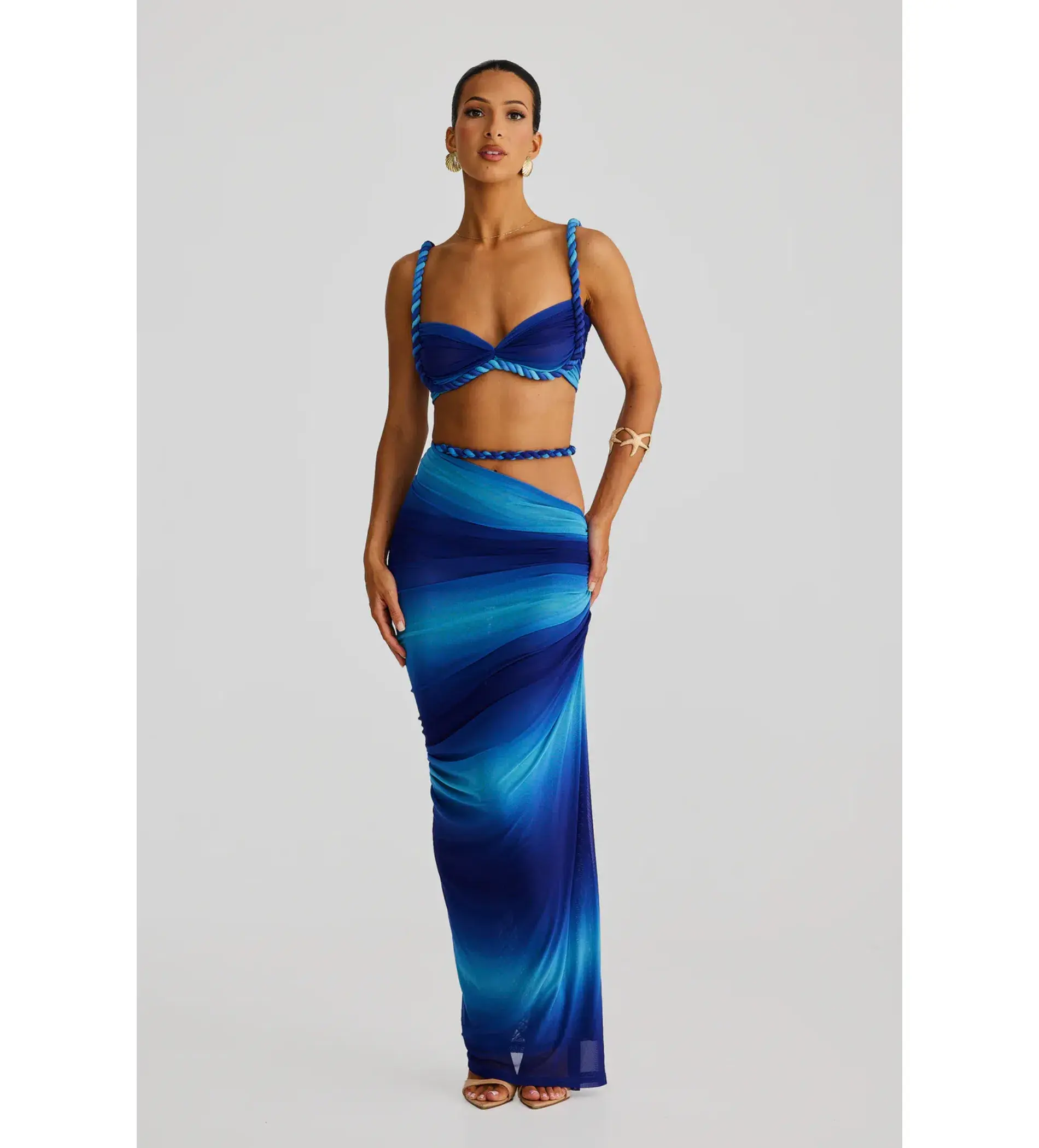 Melani The Label Ahria Set Blue Ombre Size 8 - Image 2