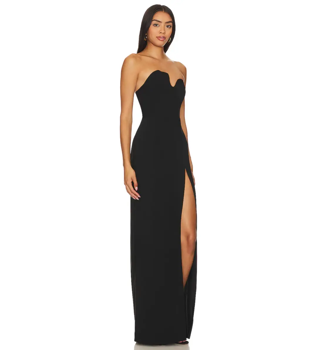 Amanda Uprichard Puzzle Gown Black Size S/AU 8 for rent on The Volte - main image