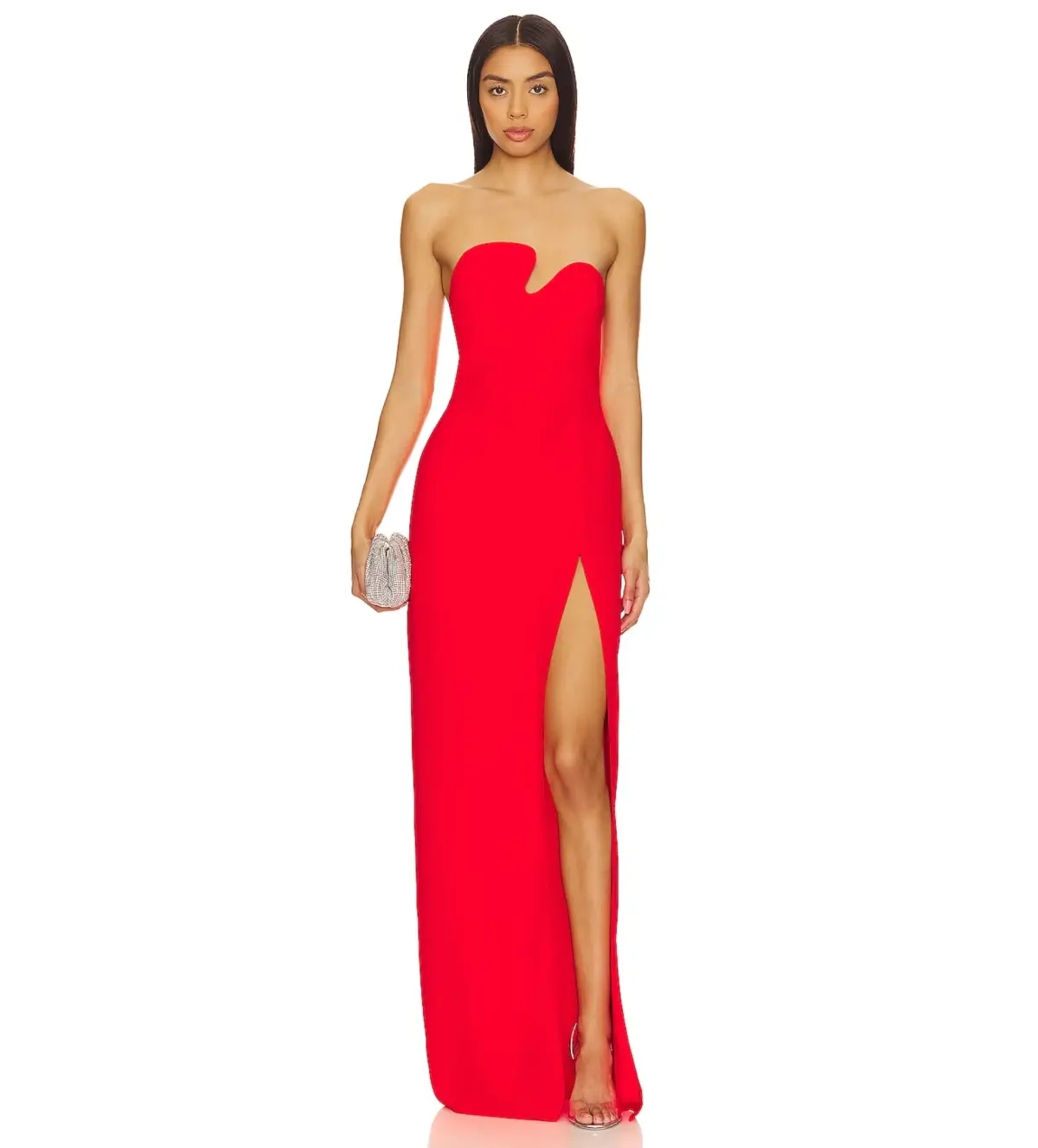 Amanda Uprichard Puzzle Gown Crimson Size XS/AU 6 - Image 1