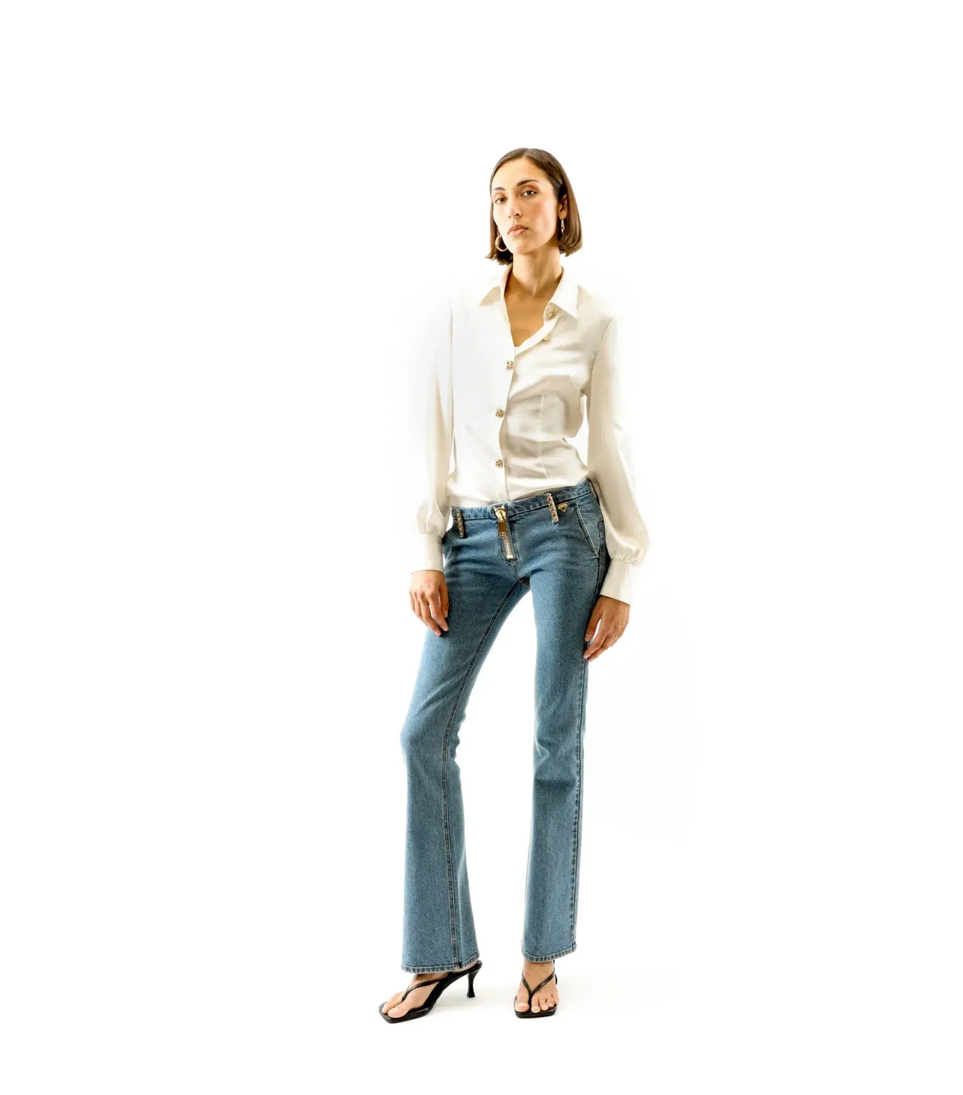 ALICE By Alice McCall Nellie Jean Light Blue Size AU 10 - Image 1