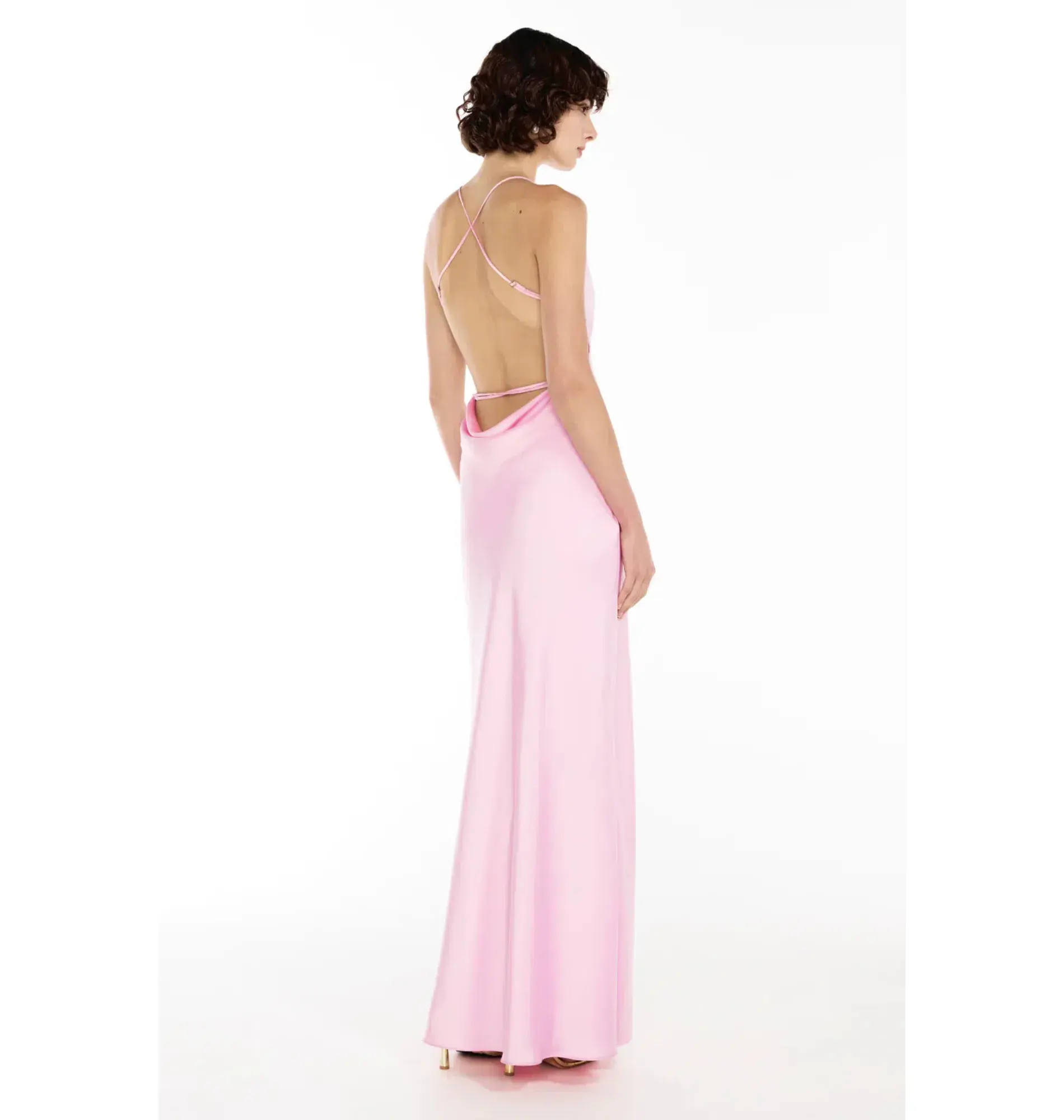 Manning Cartell Hydrangea Saturation Point Slip Maxi Dress Pink Size 10 - Image 3