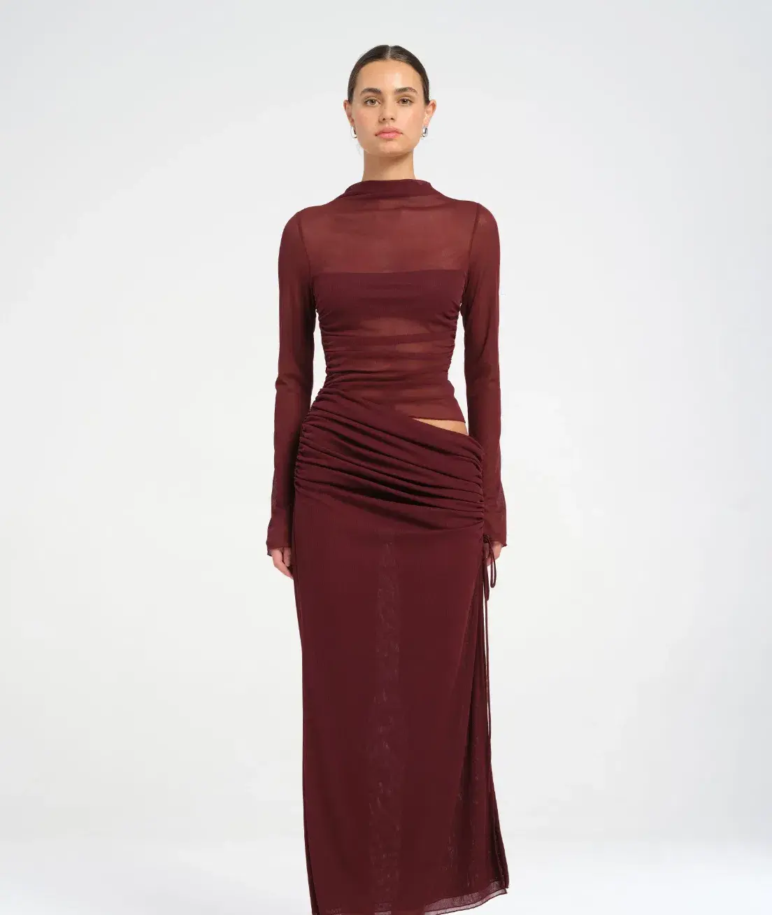 BENNI Mable Maxi Dress Plum Size S AU 8 - Image 1