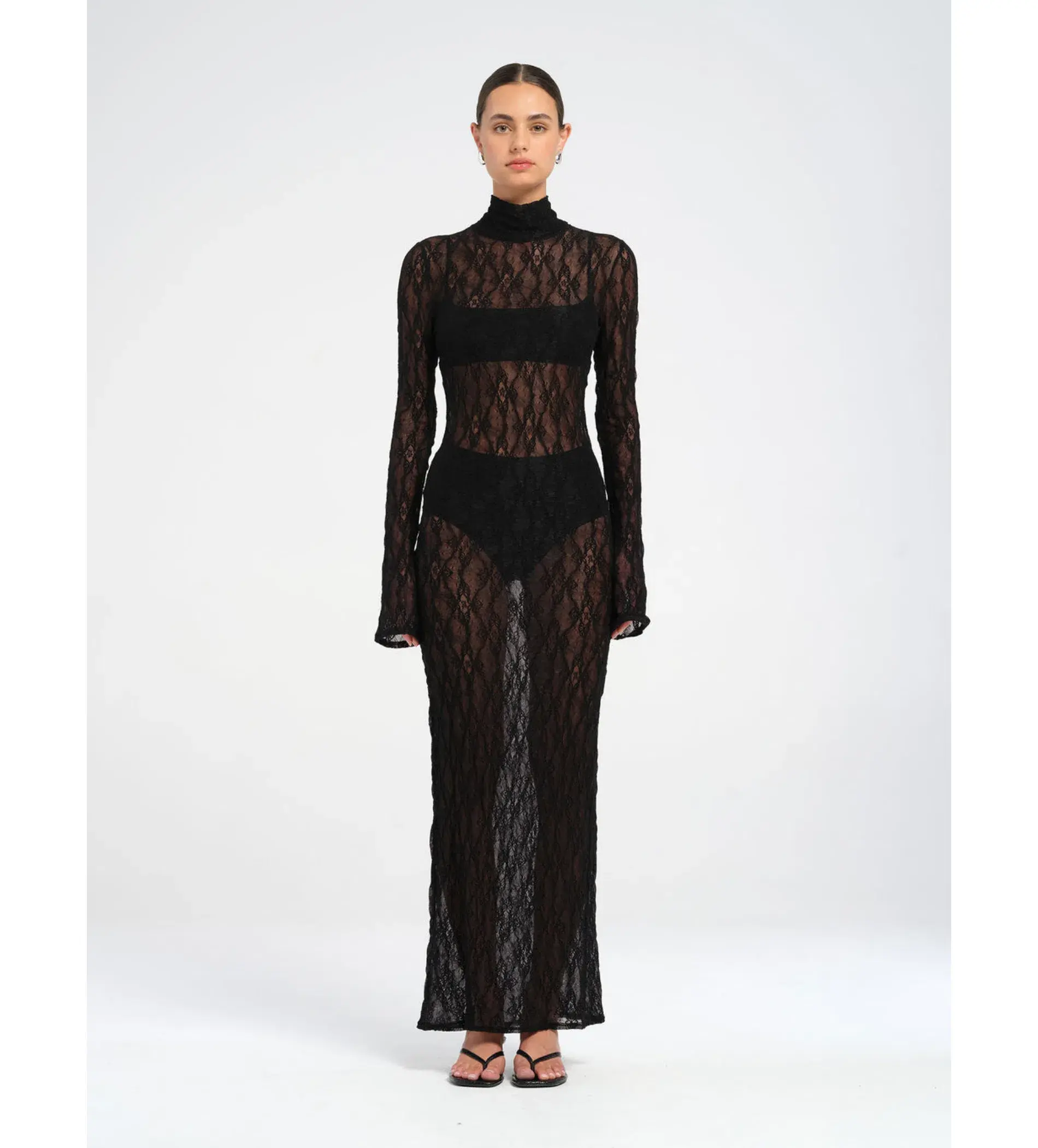 BENNI Dante Maxi Dress Black Size 8  - Image 1