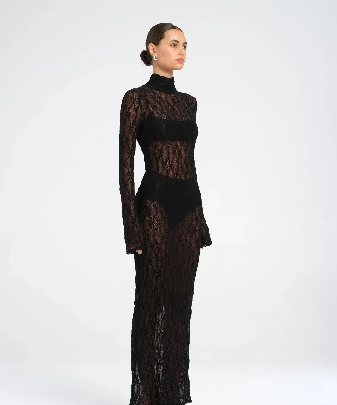 BENNI Dante Maxi Dress Black Size 8  - Image 2