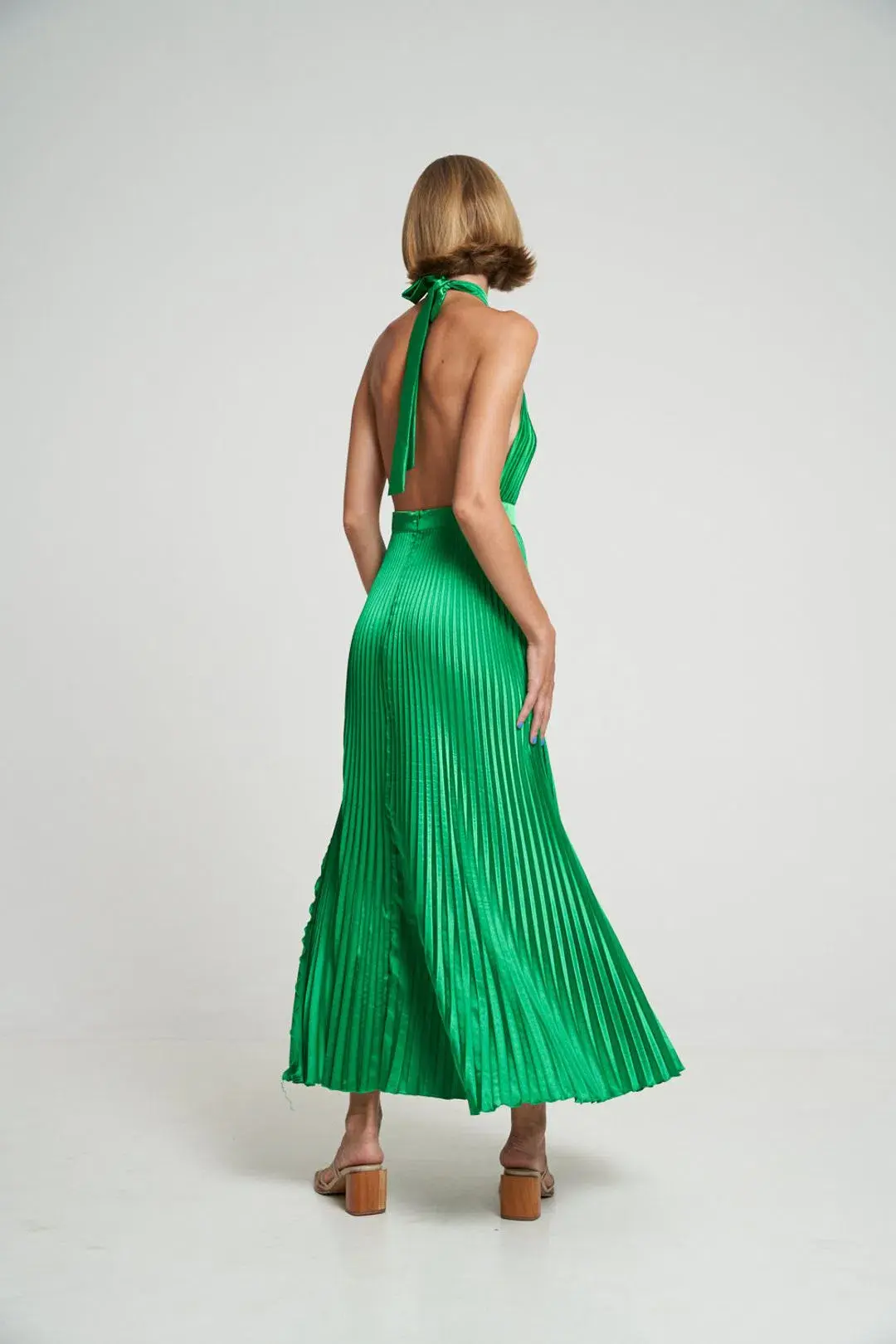 L'Idee Renaissance Gown Green Size AU 12 - Image 4