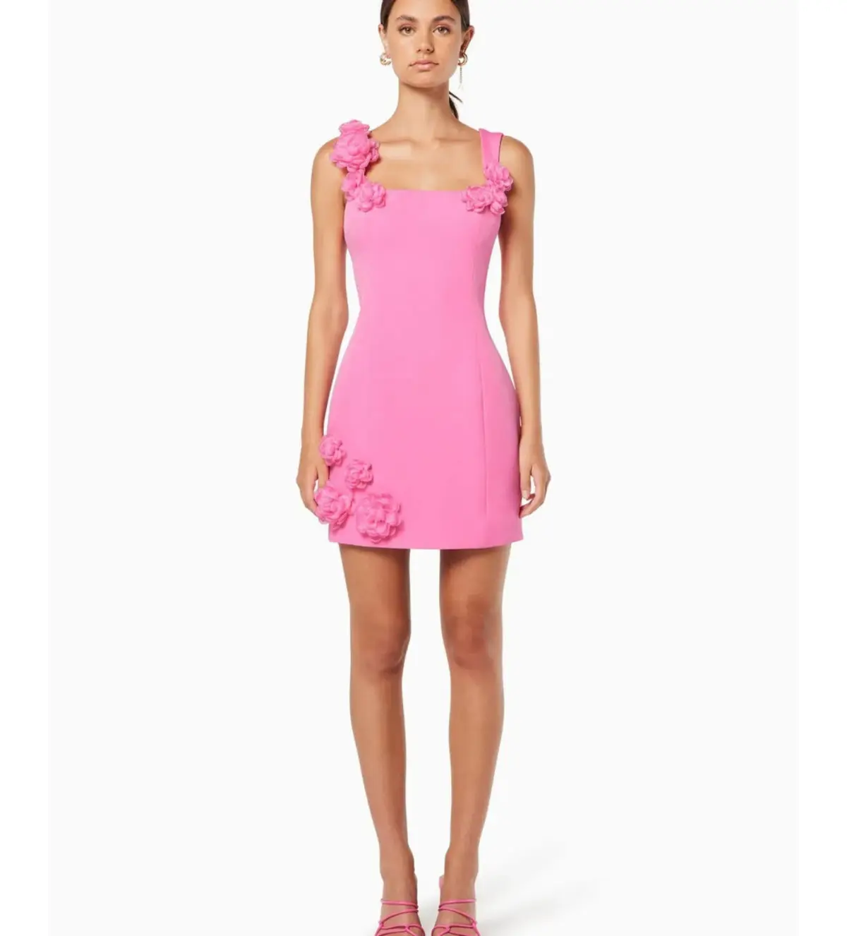 Elliatt Trompe Mini Dress Pink Size 6 - Image 1