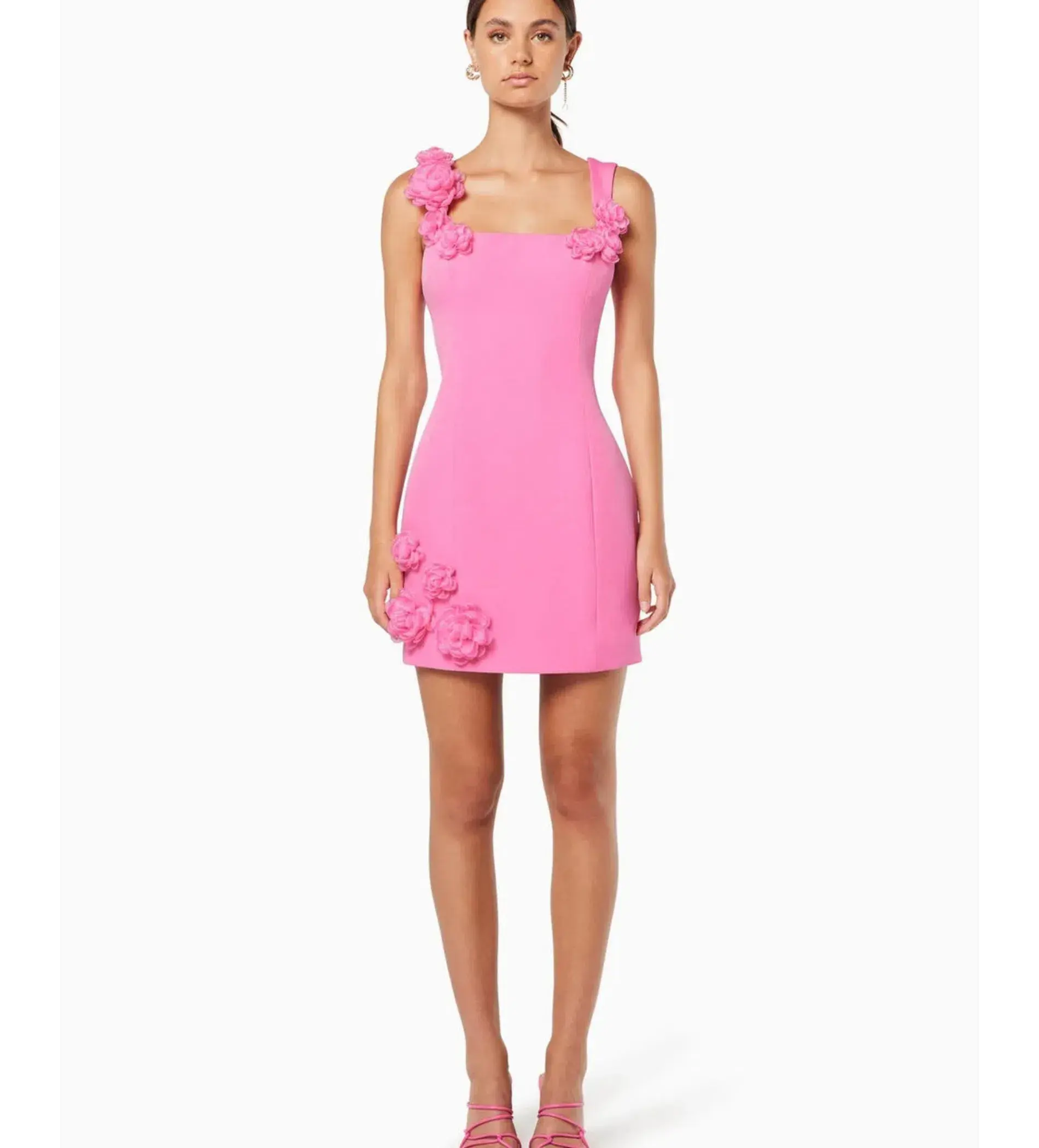 Elliatt Trompe Mini Dress Pink Size 6 - Image 1