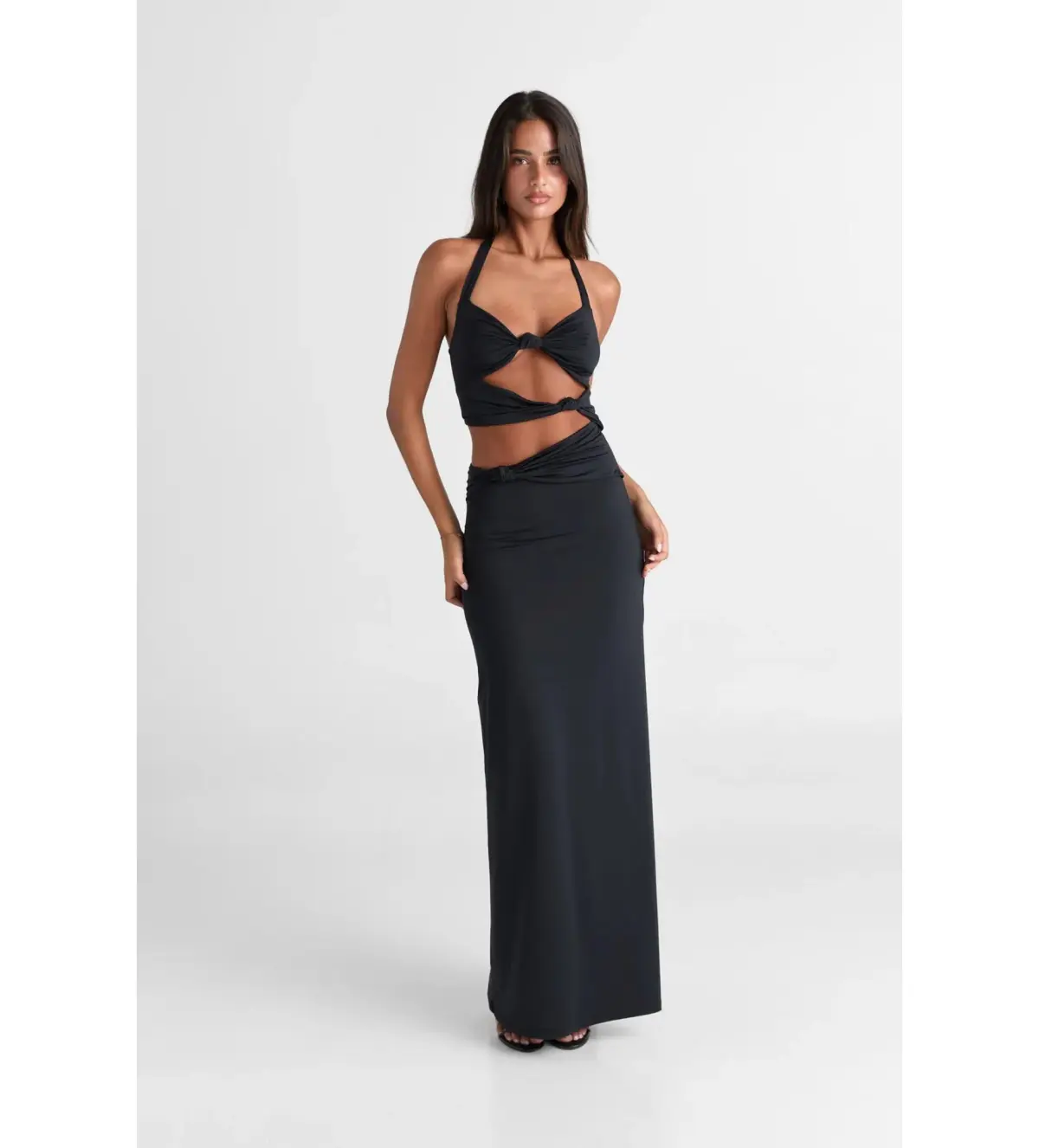 Sasha Therese  Oralia Dress Black Size S AU 8 - Image 1