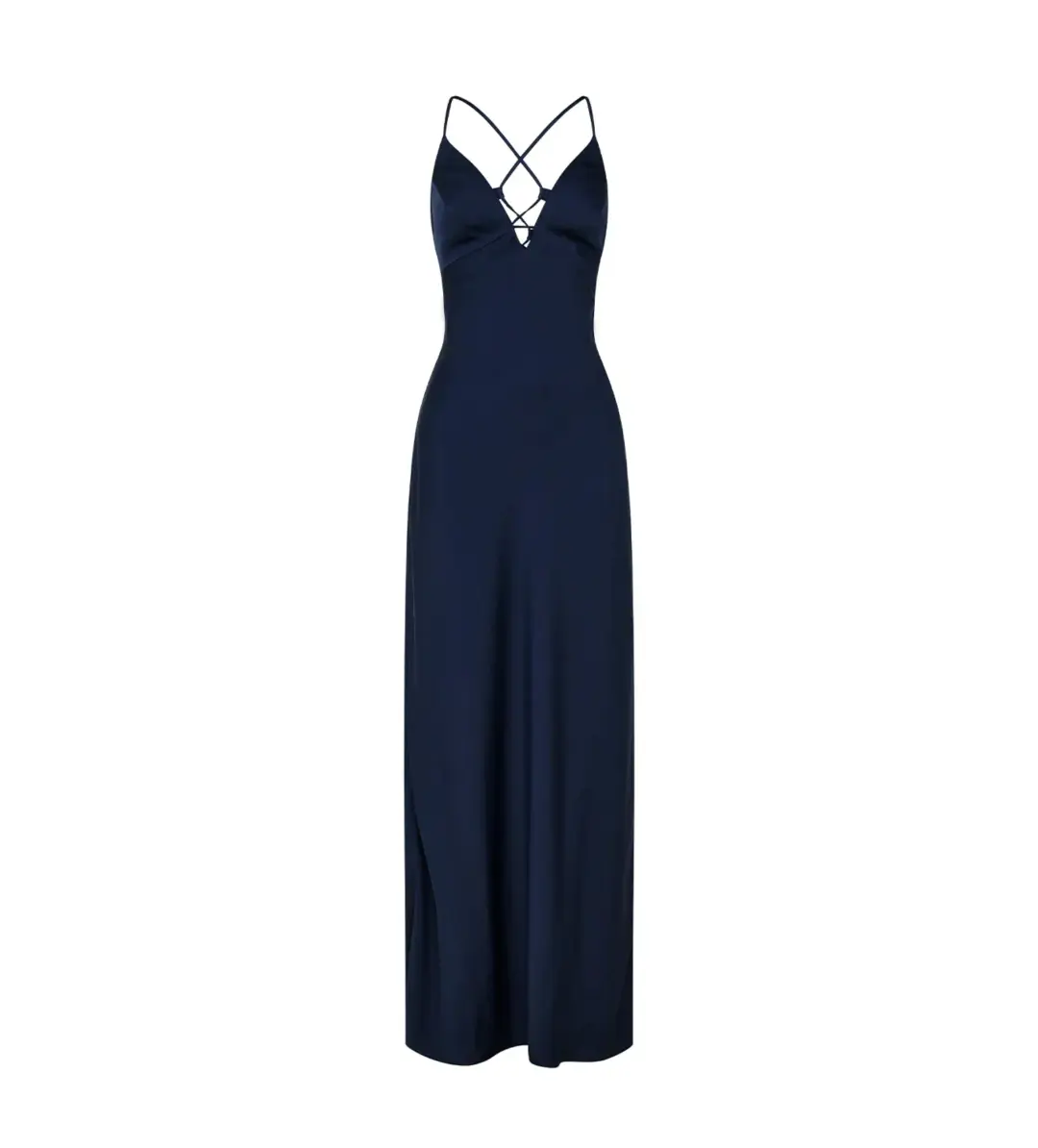 Manning Cartell Navy Time To Shine Slip Maxi Dress in Blue Size AU 6 for rent on The Volte - main image