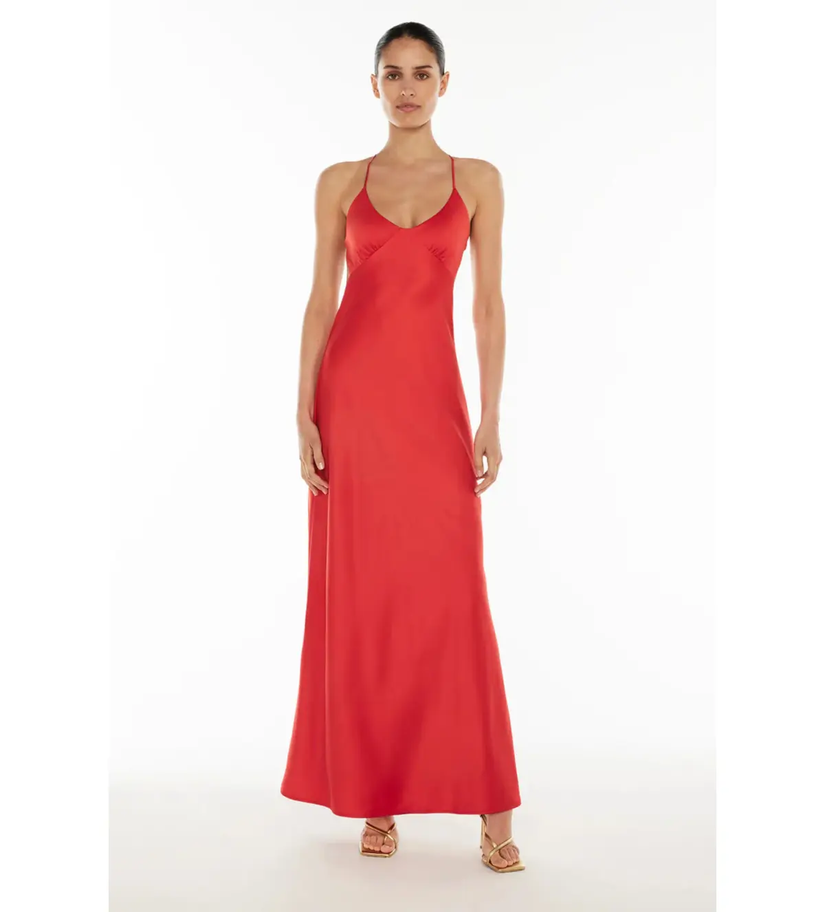Manning Cartell Saturation Point Slip Dress in Red Size 6 - Image 1