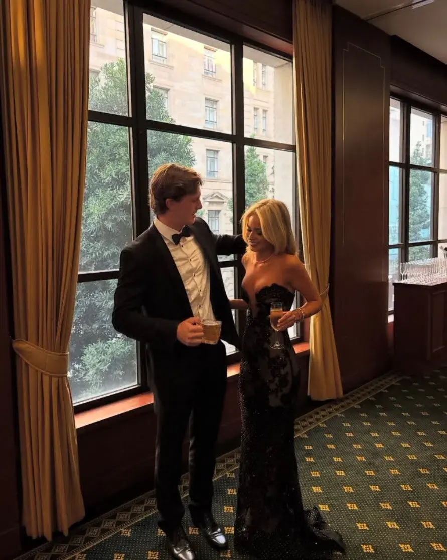 Self Portrait Embellished Sheer Lace Maxi Dress Black Size 10 for rent on The Volte - main image