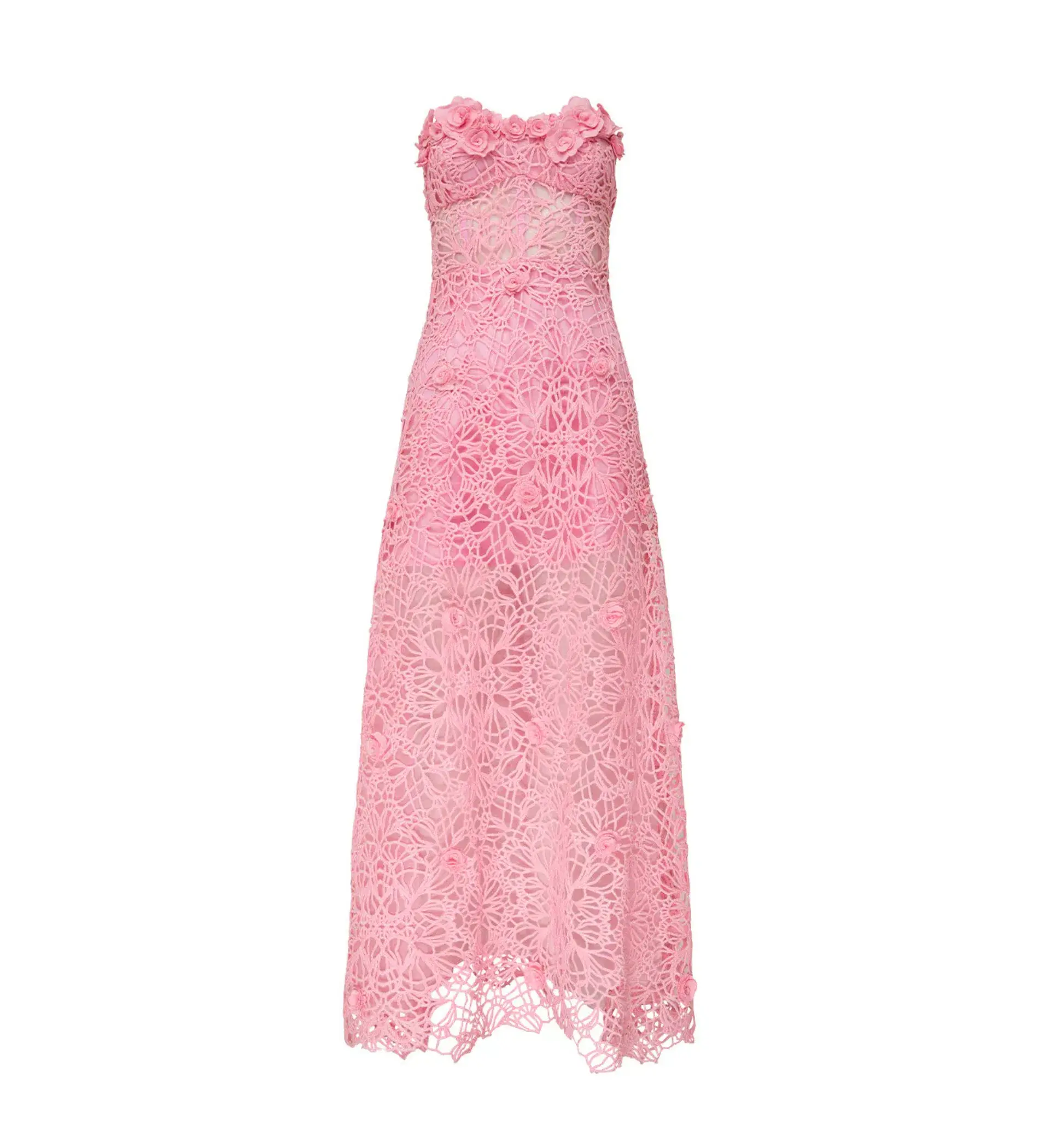 Manning Cartell Pink Tea Ceremony Maxi Dress In Pink Size 4  - Image 2