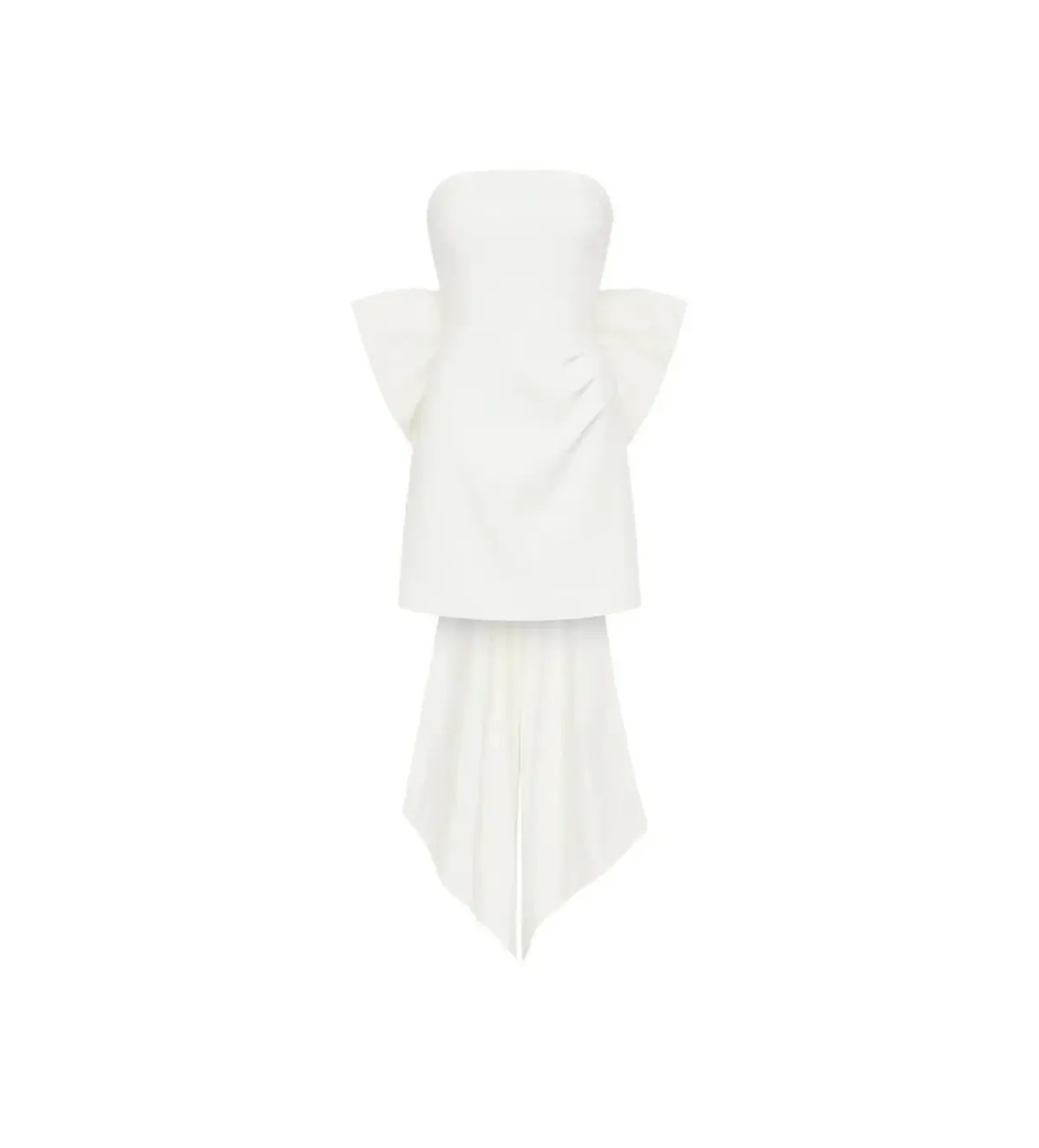 Rebecca Vallance Daphne Mini Dress Ivory Size AU 8 - Image 5