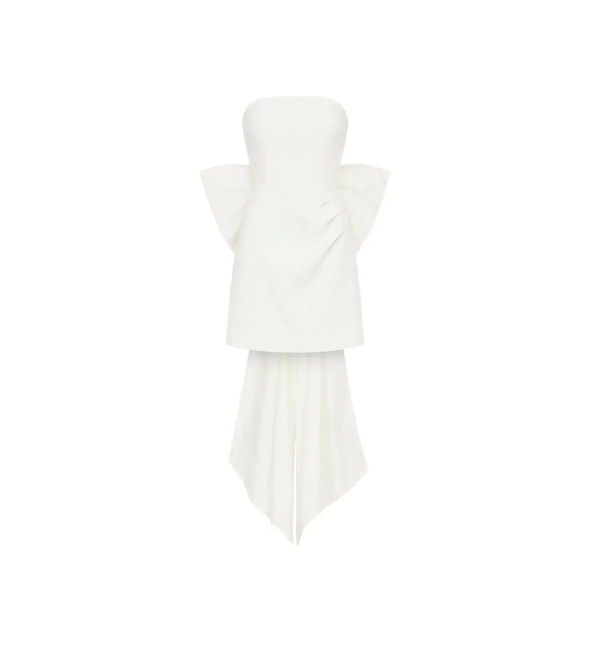 Rebecca Vallance Daphne Mini Dress Ivory Size AU 8 - Image 5