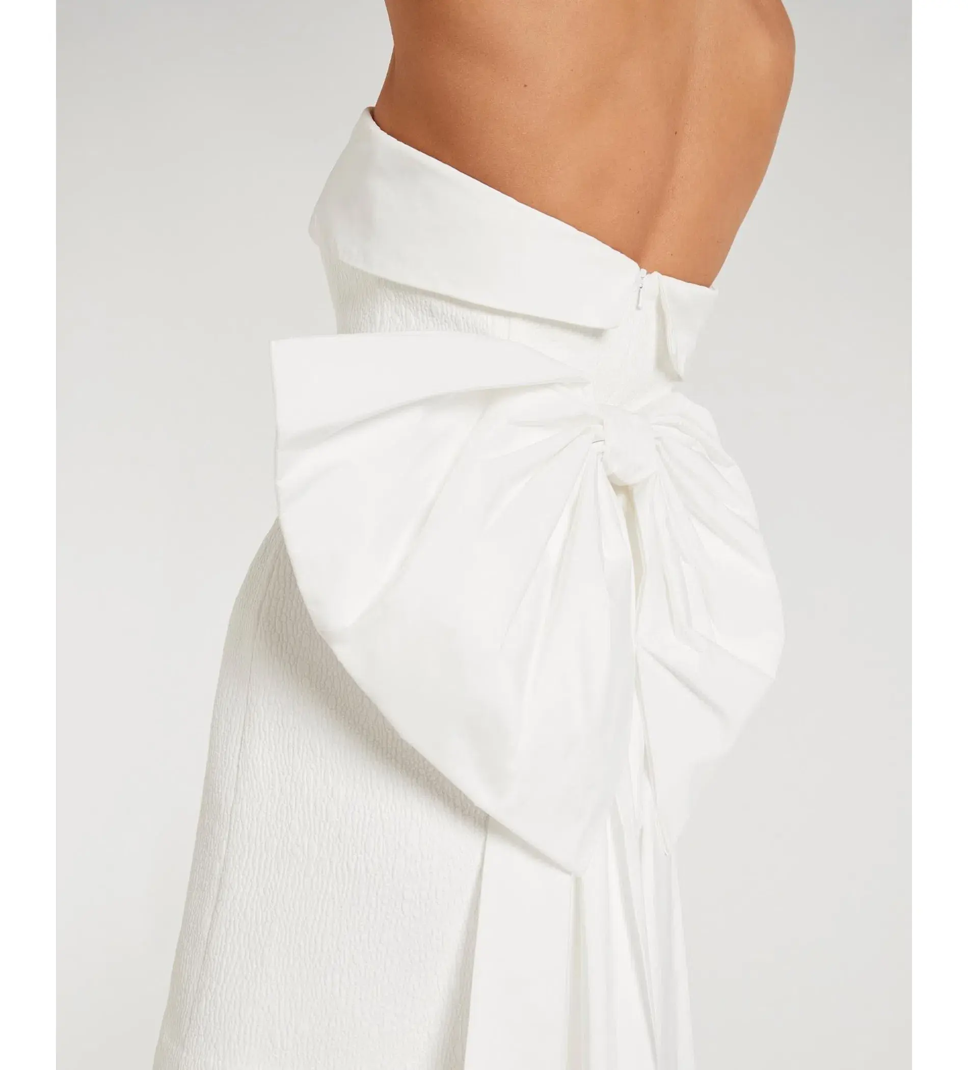 Rebecca Vallance Madeline Mini Dress Ivory Size AU 12 - Image 6