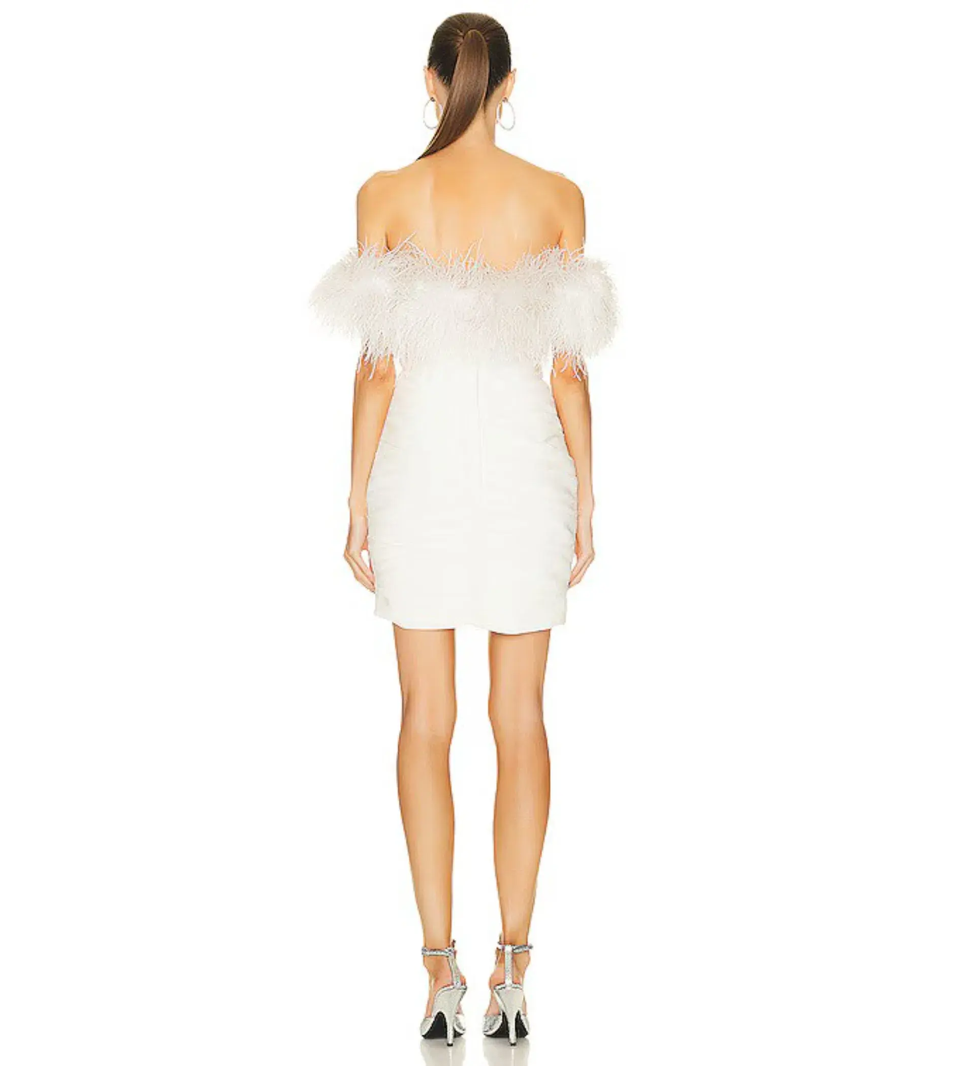Rachel Gilbert Zion Mini Dress White Size AU 10 - Image 3