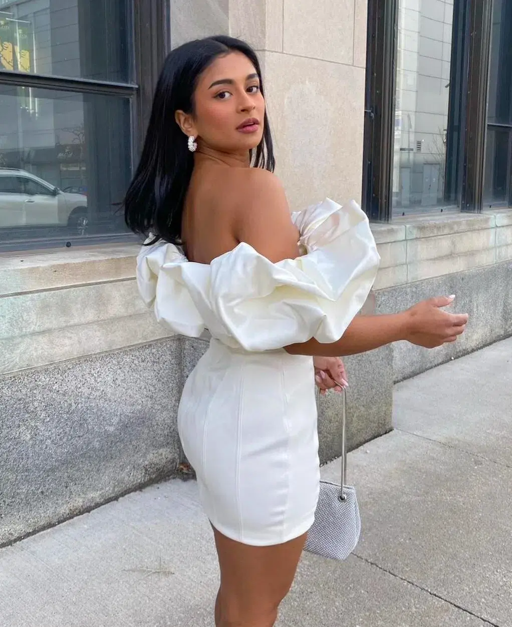 House of CB Selena Mini White Size AU 10  - Image 2