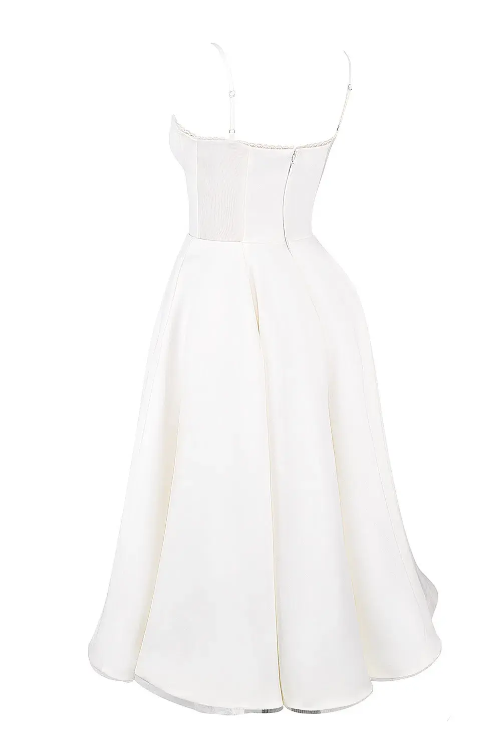 House of CB Mademoiselle White Tull Midi Dress Size AU 6 - Image 13