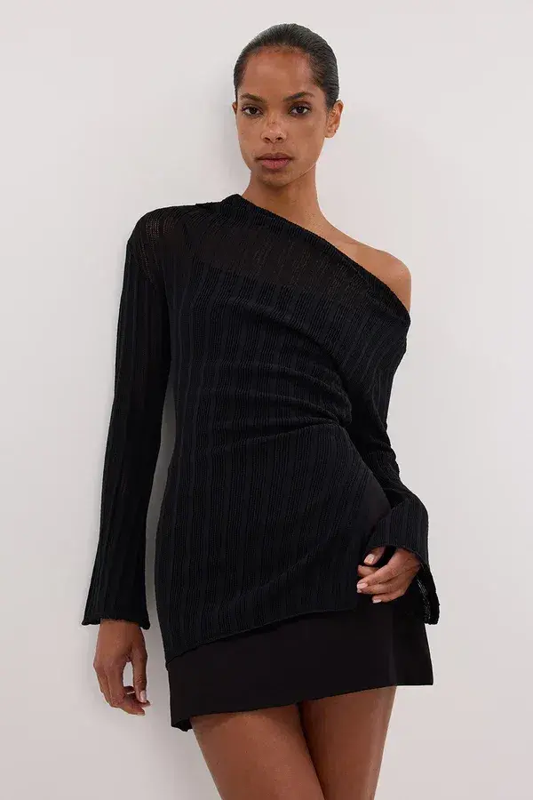 Dissh Soho Skort  Black Size 10 for rent on The Volte - main image