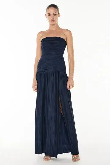 Manning Cartell Navy Royal Debut Dress Size AU 6 - Image 1