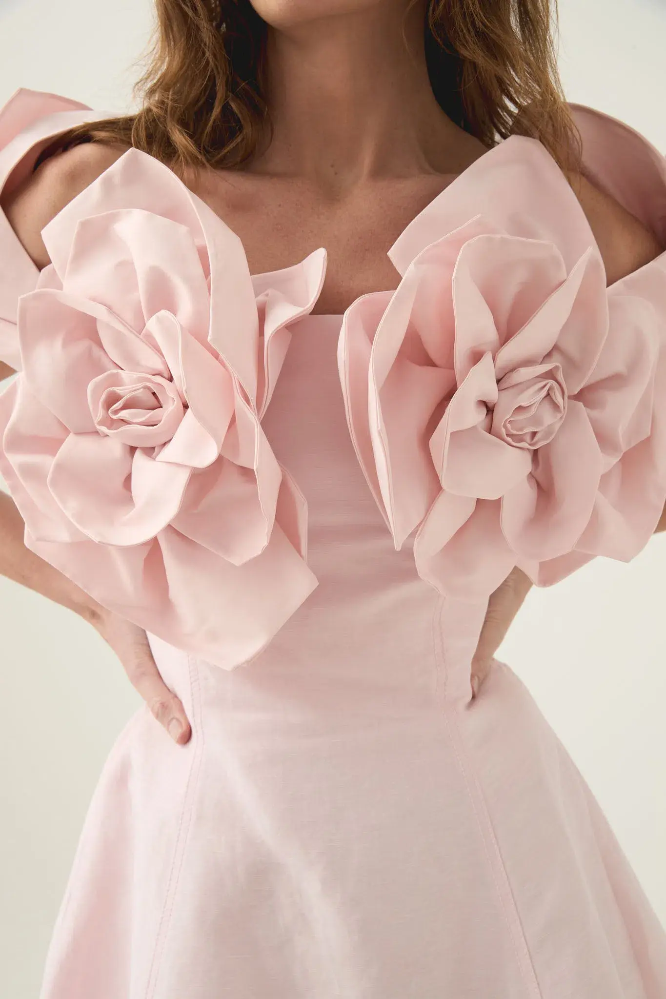 Aje Etta Mini Dress in Pastel Pink Size AU 10 - Image 4