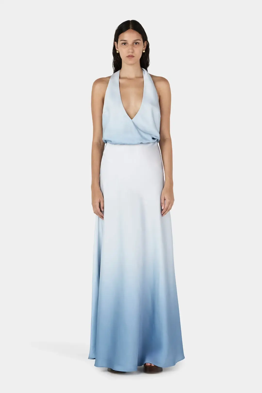 Hansen and Gretel Harper Halter Top Ocean Spray Size AU 12  for rent on The Volte - main image