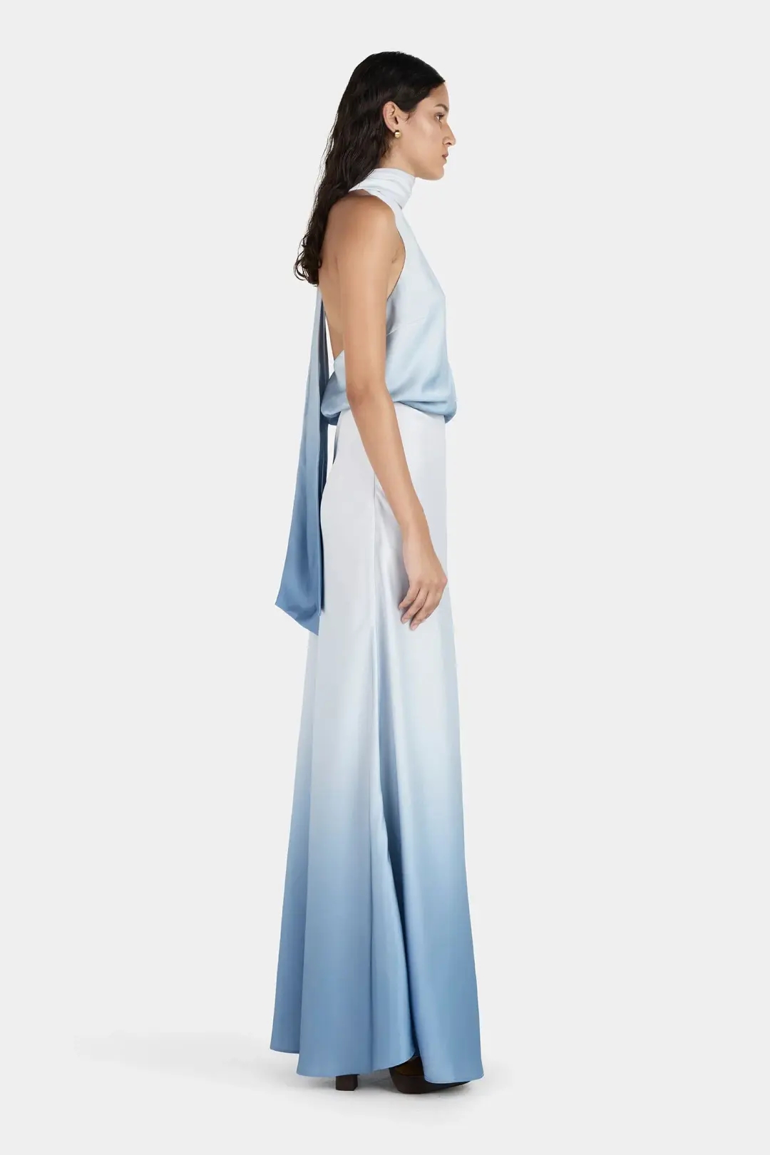 Hansen and Gretel Harper Halter Top Ocean Spray Size AU 12  for rent on The Volte - main image