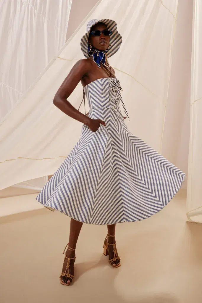 Zimmermann High Tide Laced Midi Dress Size AU 16 - Image 2