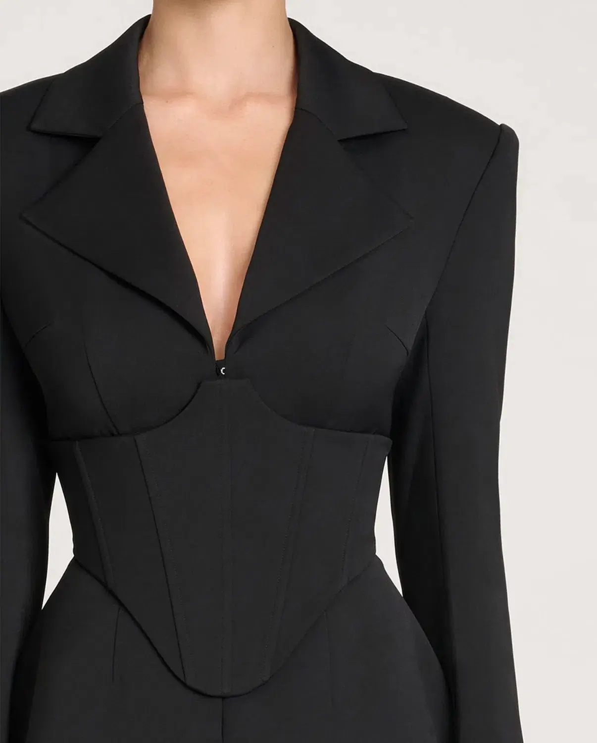 Eliya The Label Danni Blazer Mini Dress Black Size M AU 10 - Image 7