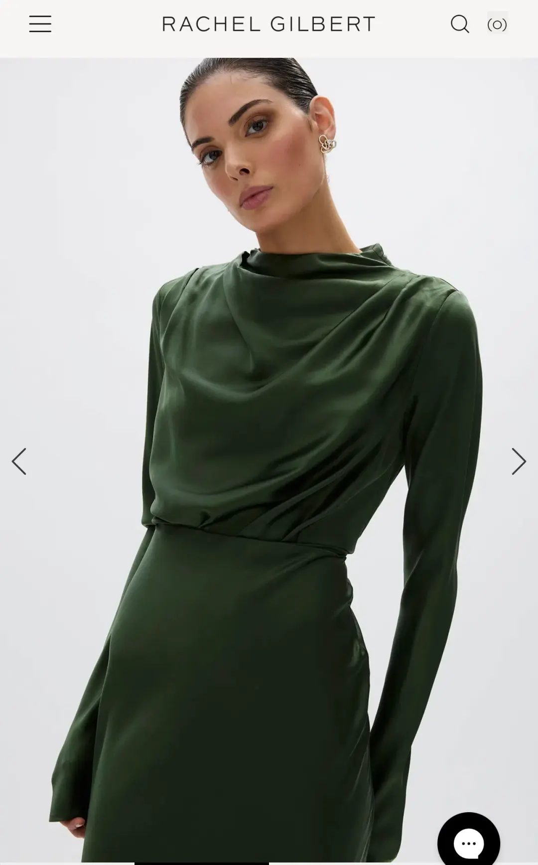 Rachel Gilbert Lucielle Gown Size 8 for rent on The Volte - main image