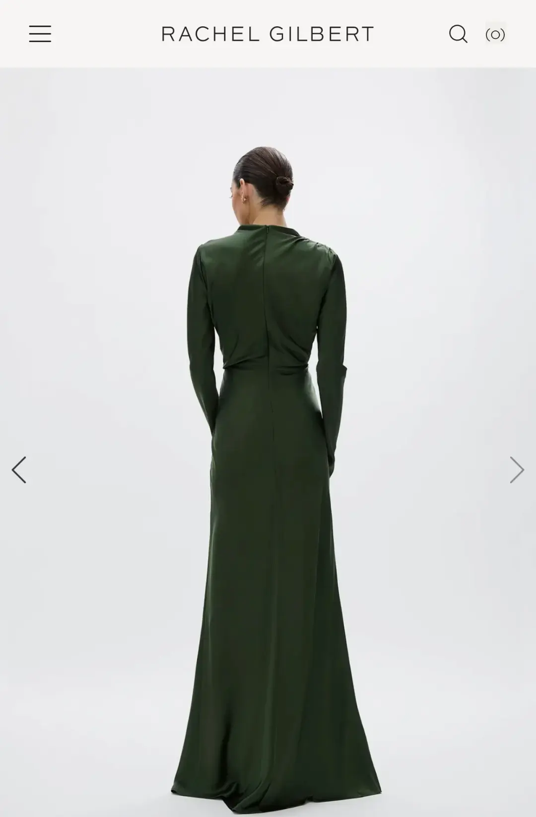 Rachel Gilbert Lucielle Gown Size 8 for rent on The Volte - main image