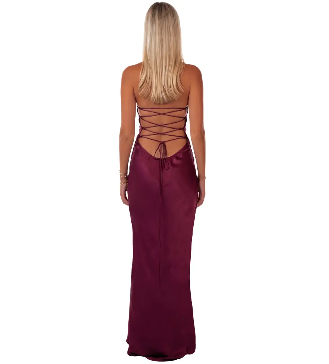 I Am Delilah Berry Jade Maxi Dress in Red Size XS AU 6 for rent on The Volte - main image